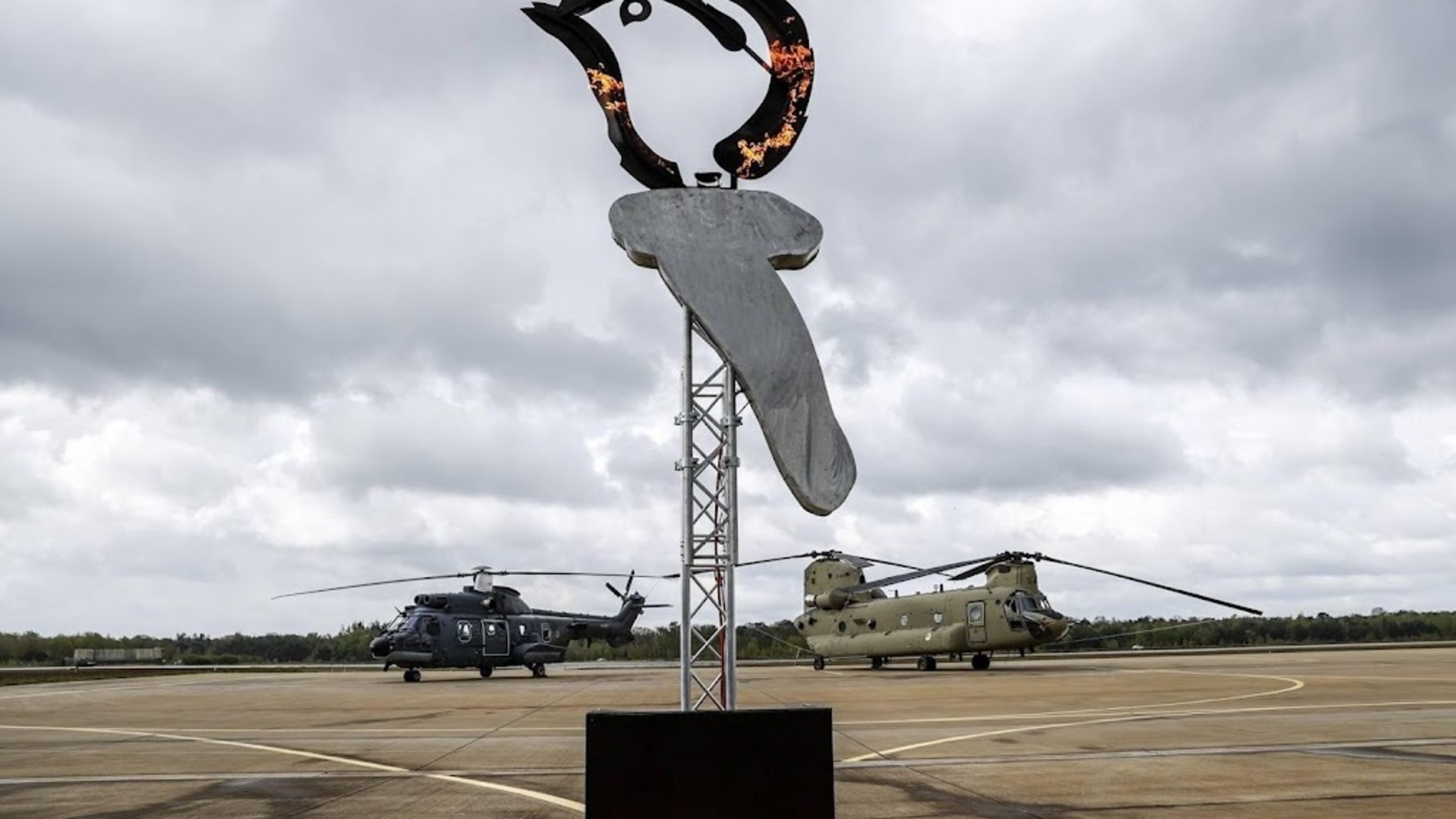 Helicopter flights from Gilze-Rijen to proceed on Liberation Day