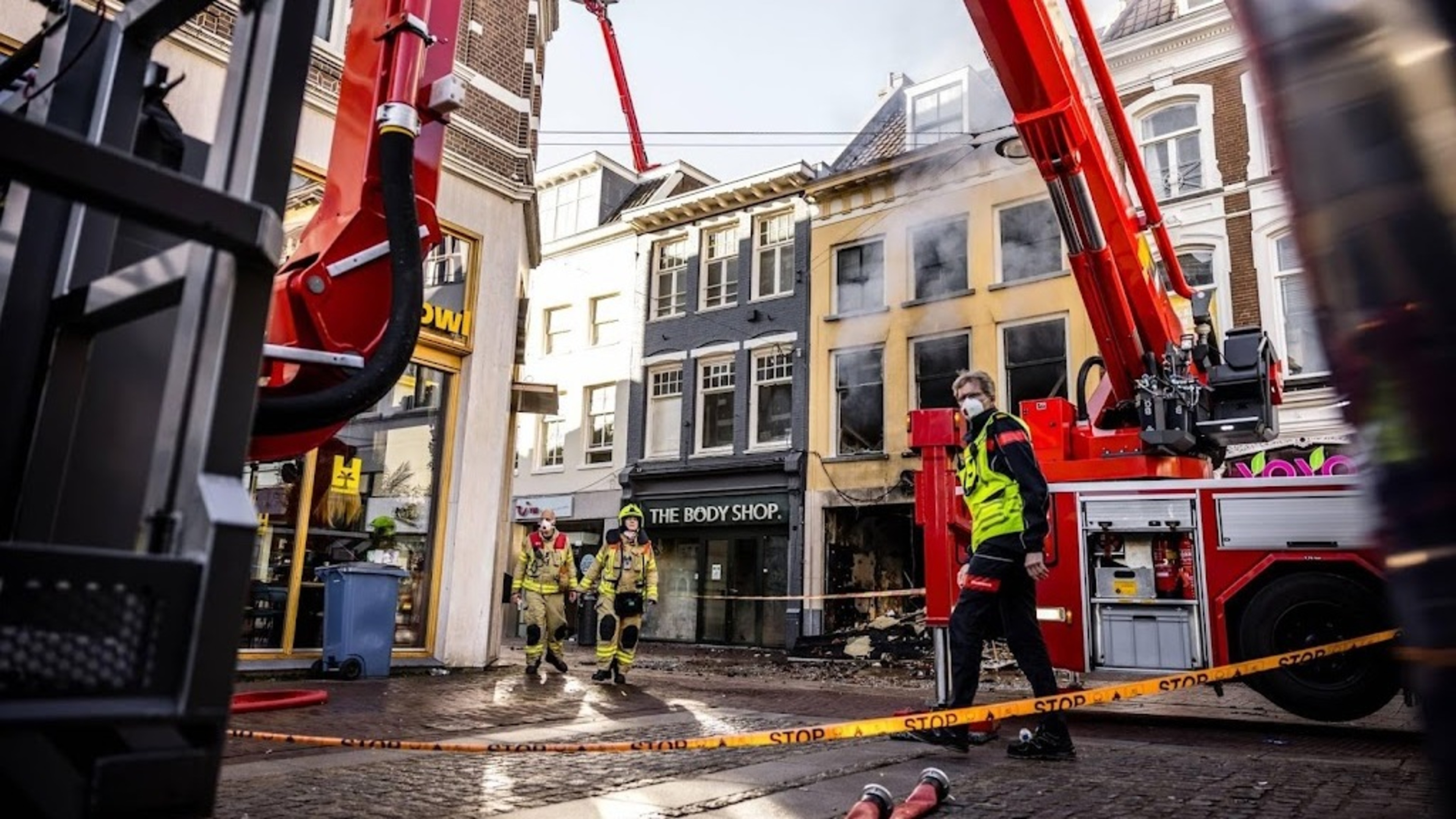 Arnhem city center arson suspect absent from trial