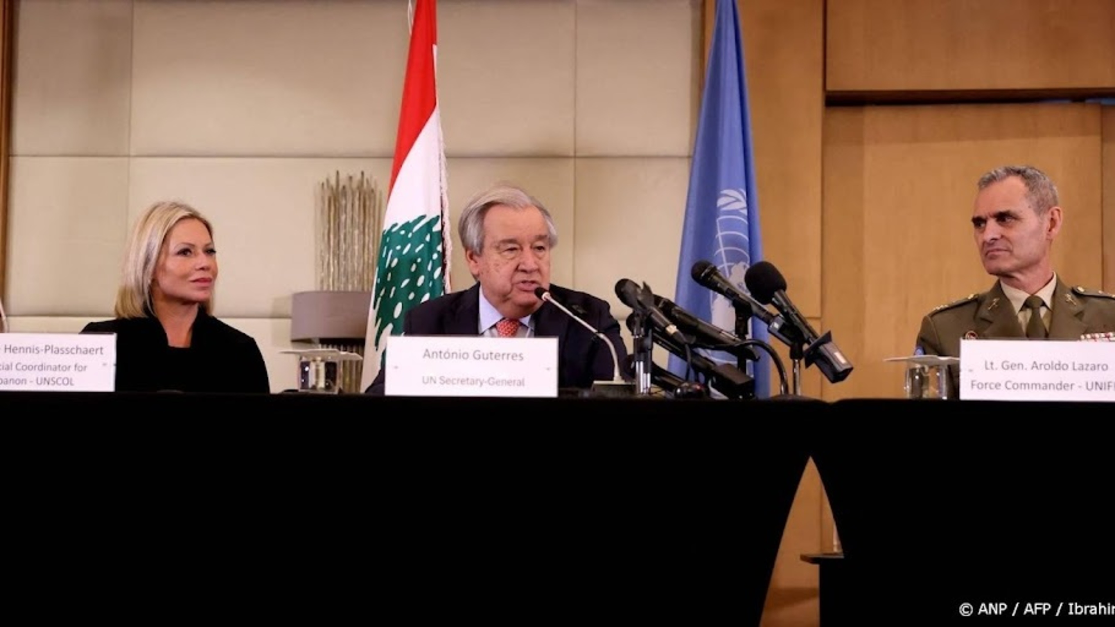 Hennis-Plasschaert steps down as UN envoy for Lebanon