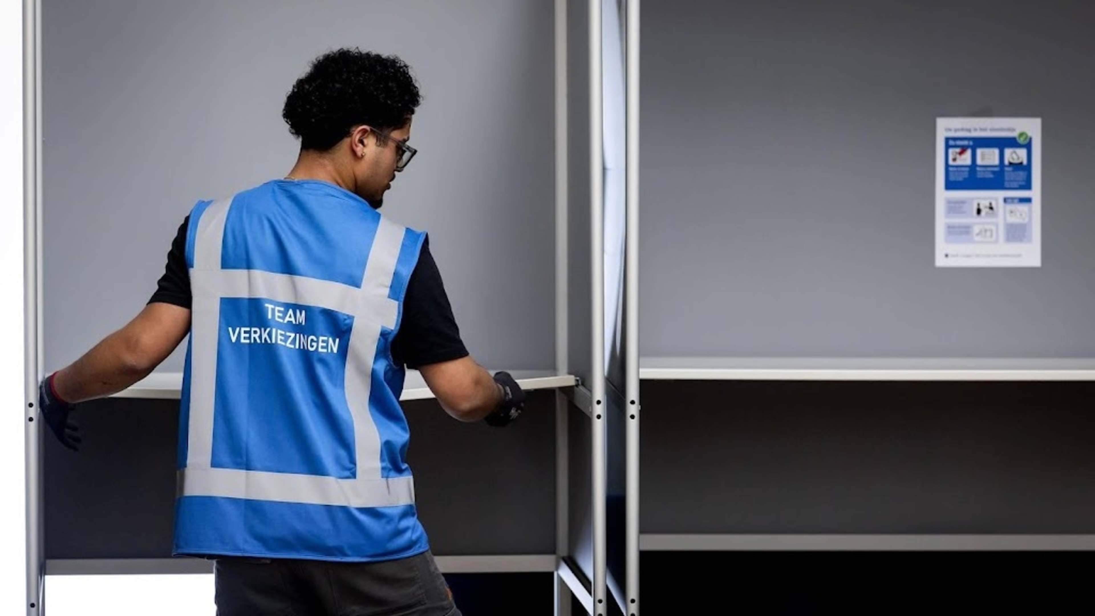 Almost all polling stations are open