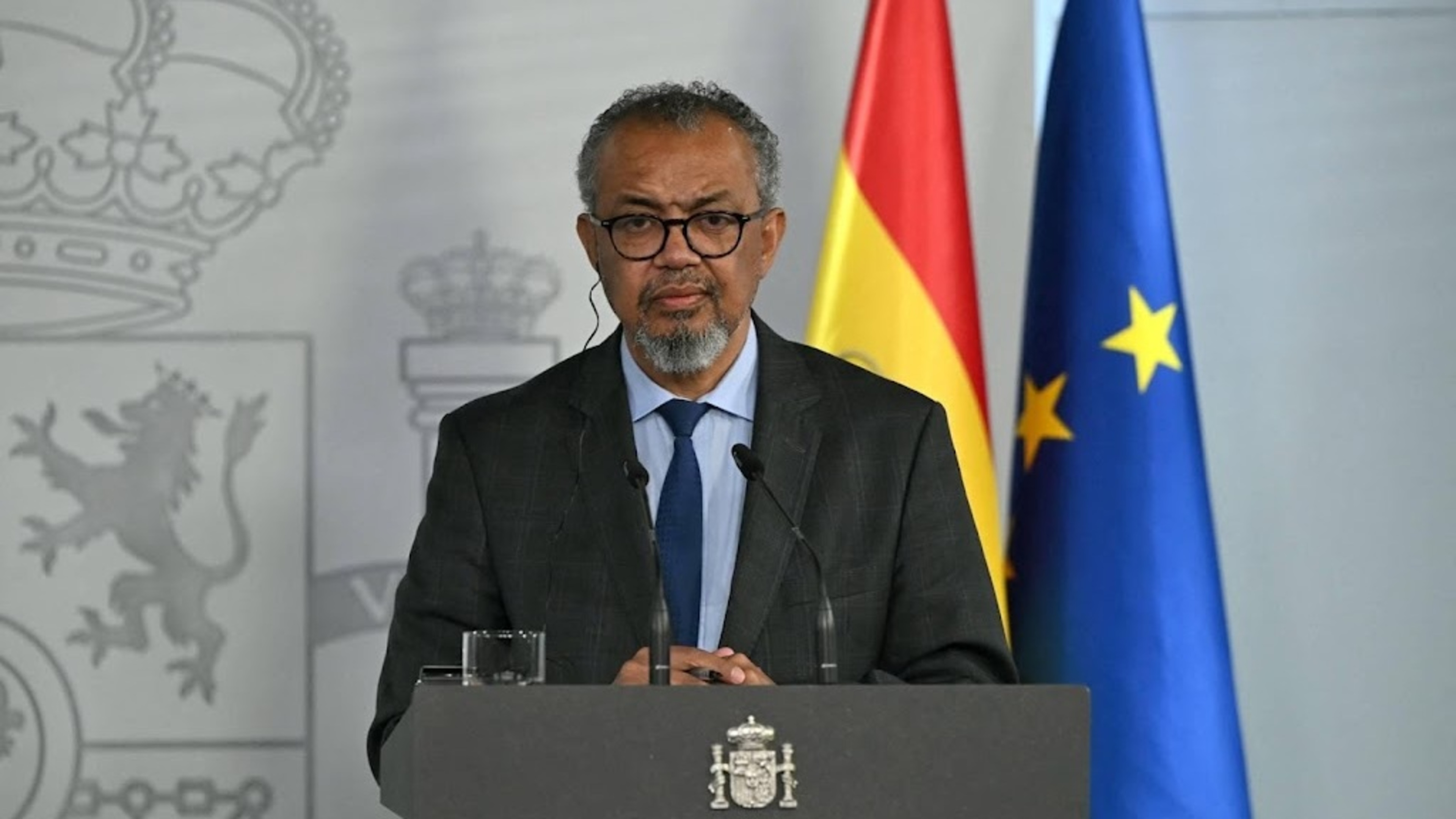 WHO Chief Tedros thanks Tenerife for help with Hondius