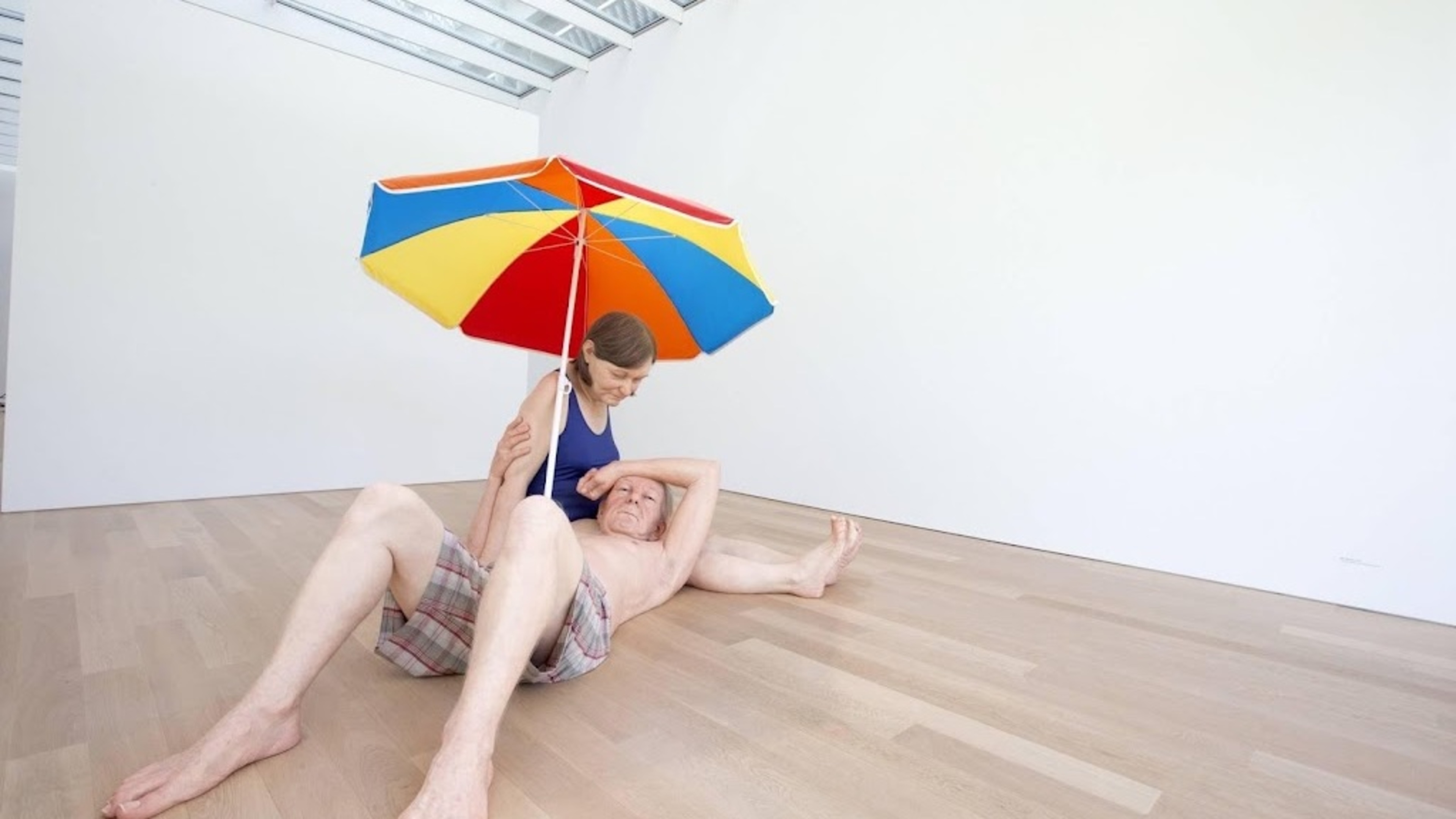 Metershoog Mueck-beeld opgebouwd voor 10 jaar Voorlinden