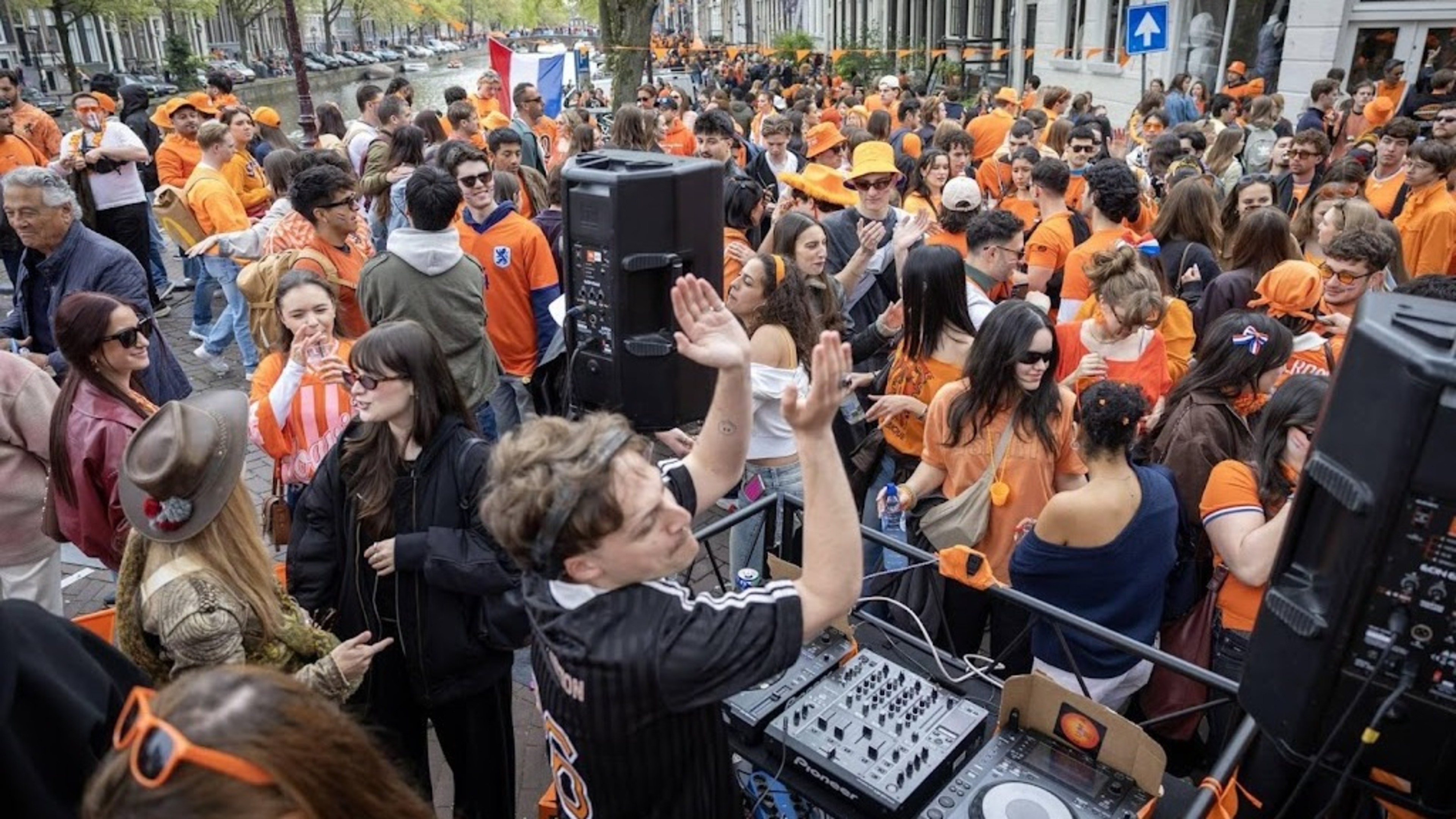 City of Amsterdam: King's Day quieter than last year