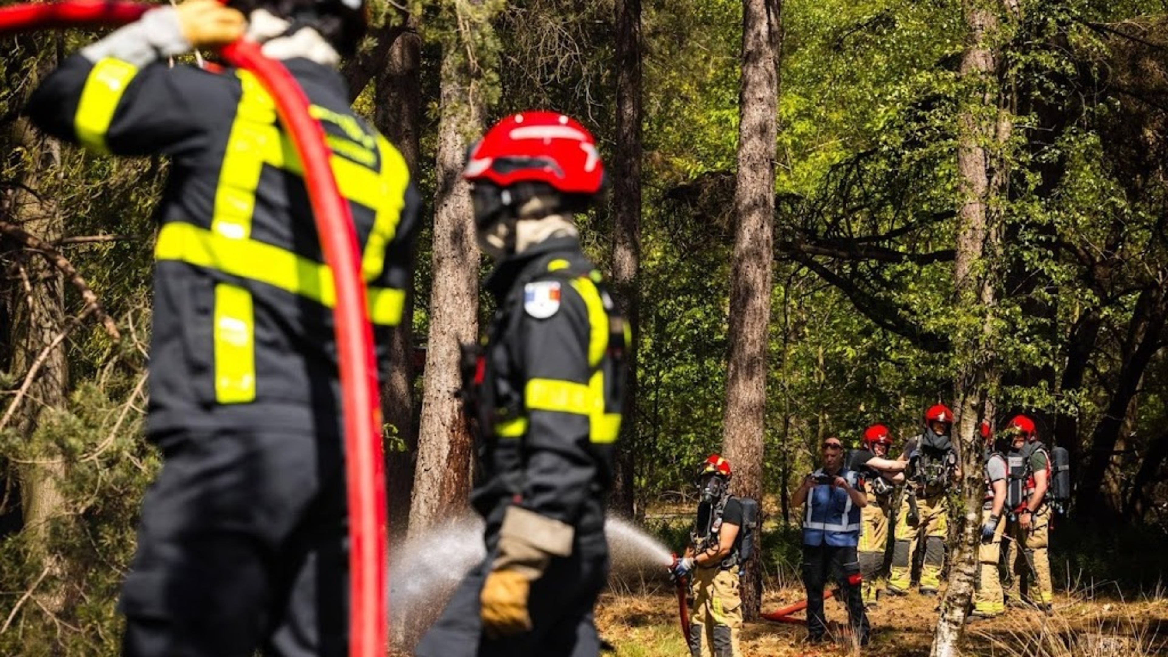 New tactic in Weert fire, French and Germans to fire station