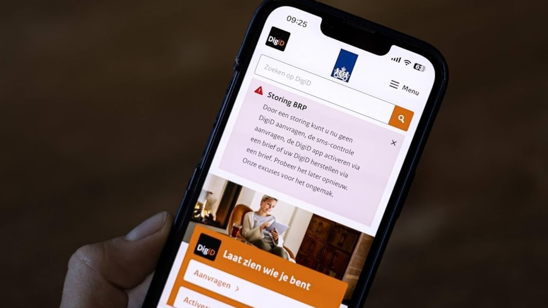 DigiD werkt, maar problemen bij inloggen met sms-controle ...