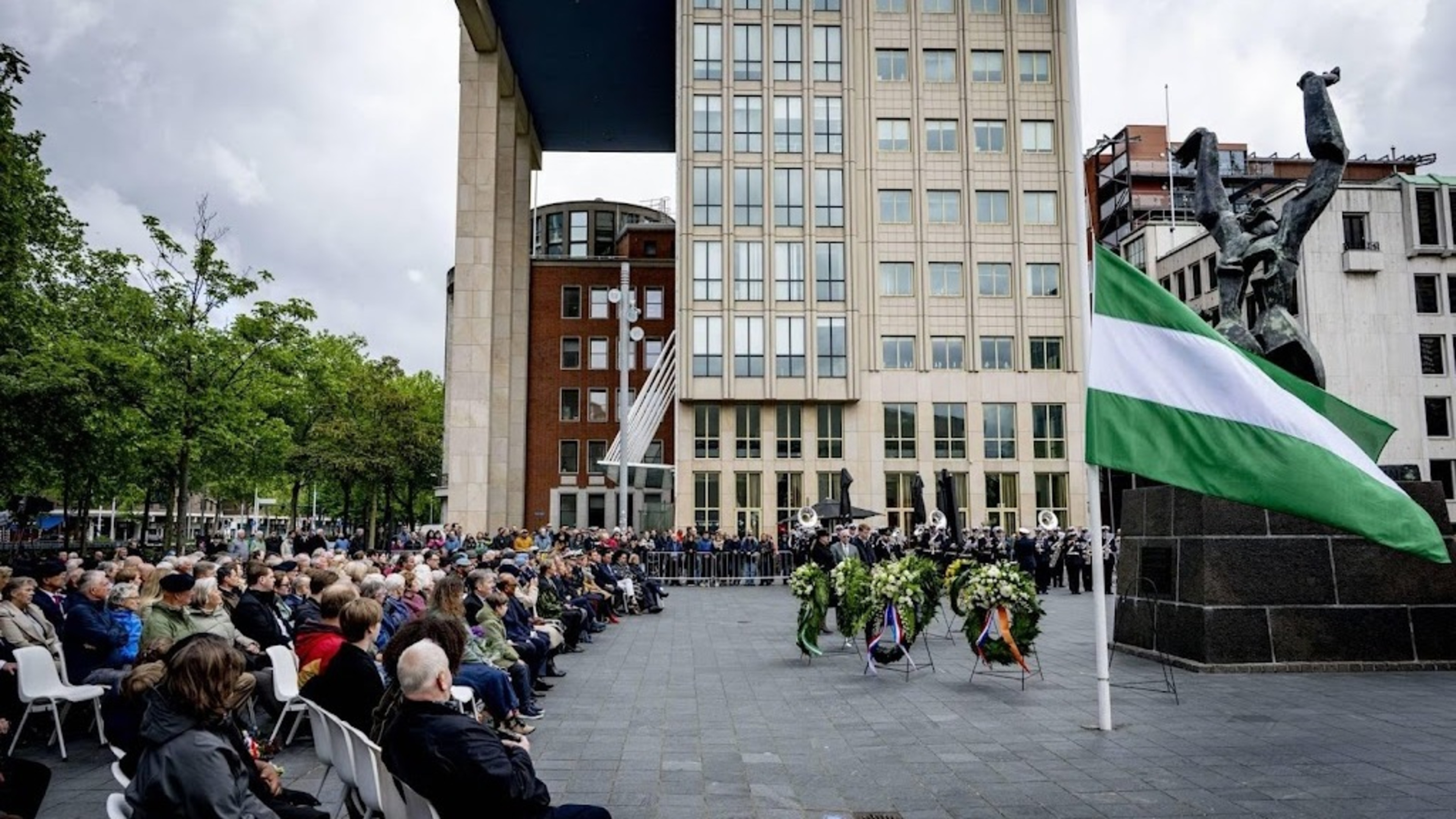 Rotterdam commemorates 1940 German bombardment