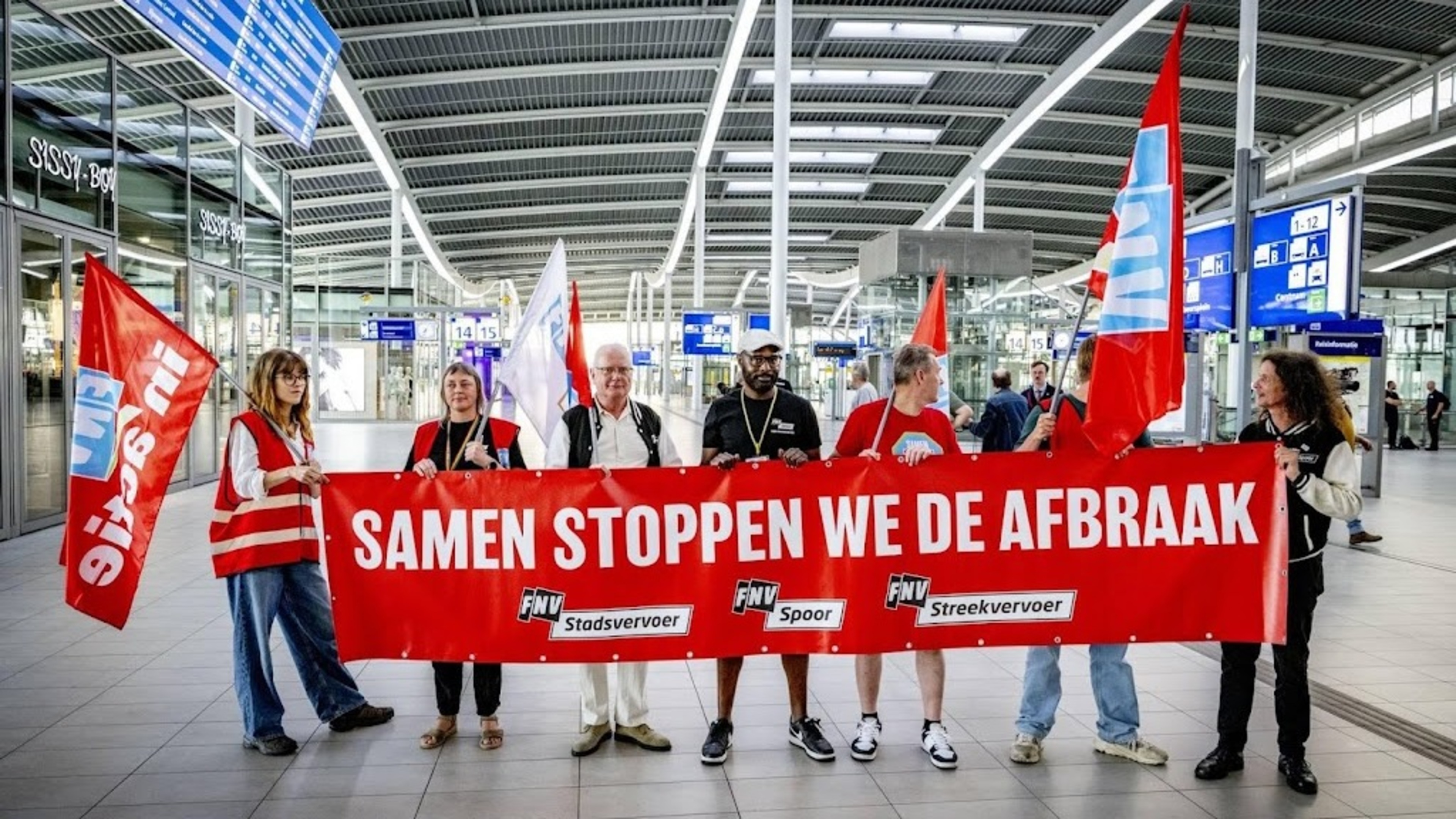 FNV sees high willingness to take action across all public transport sectors