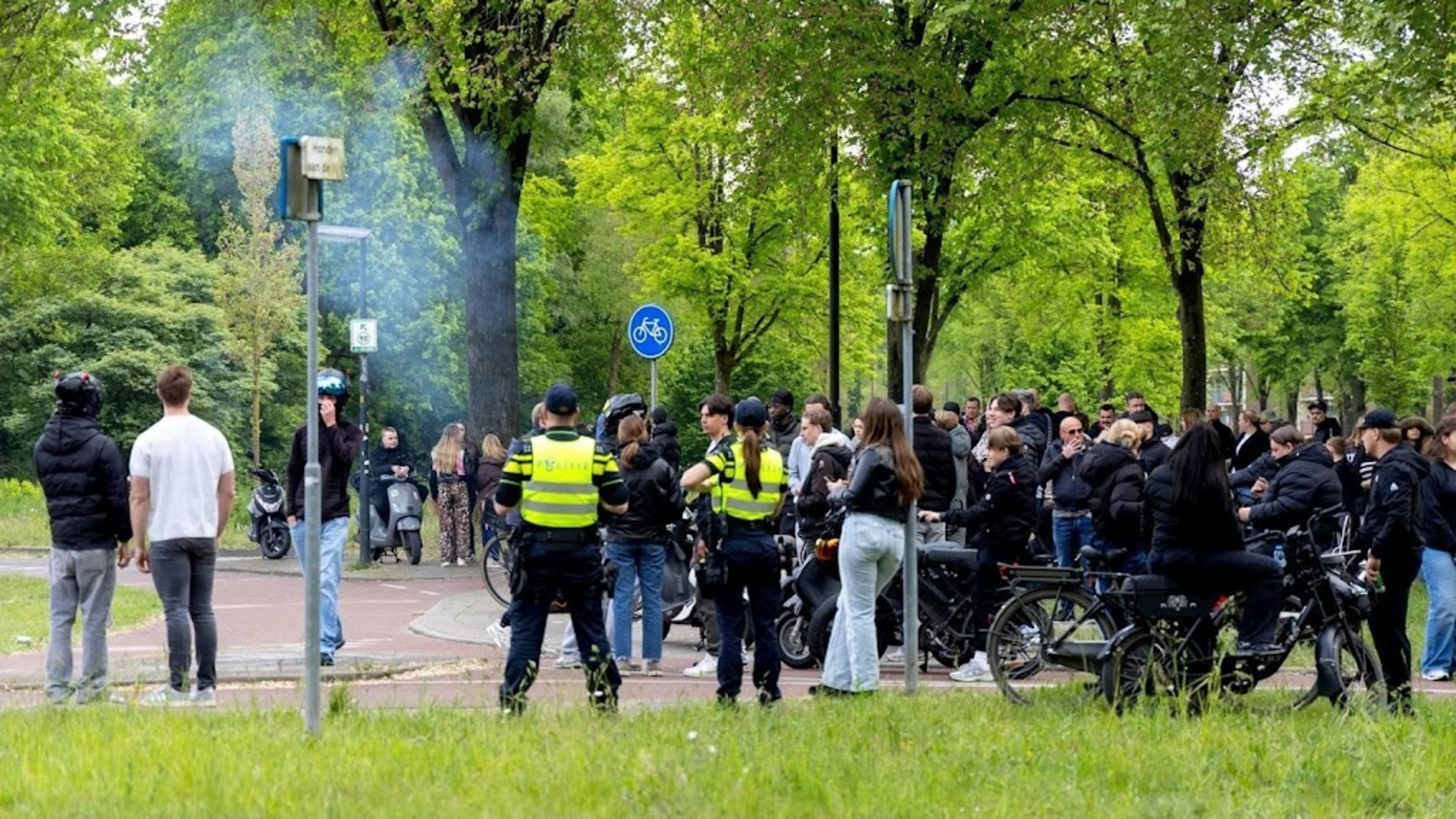 Seven minors arrested after Apeldoorn riots