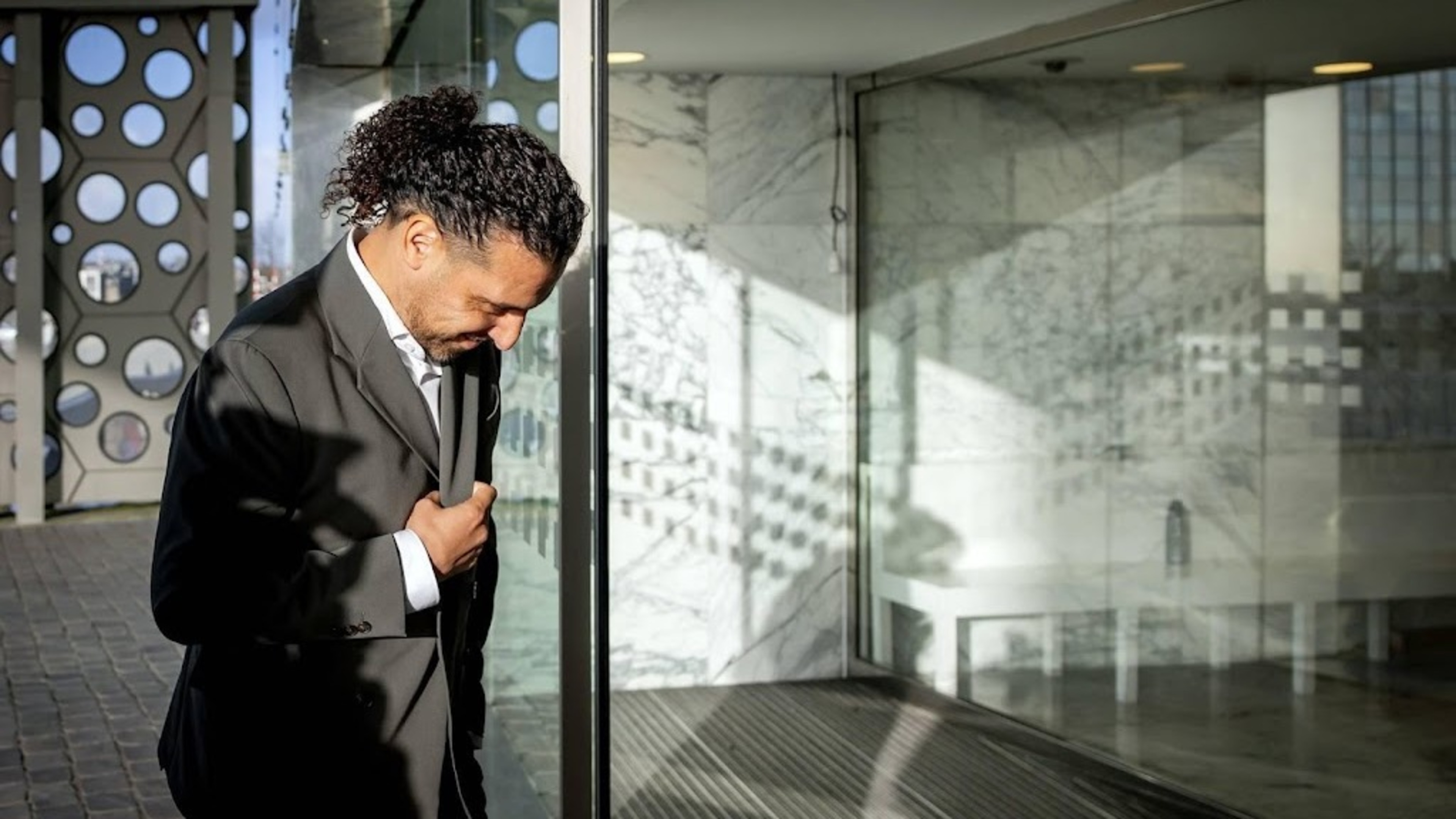 Ali B avoids press before start of third day of sexual assault trial