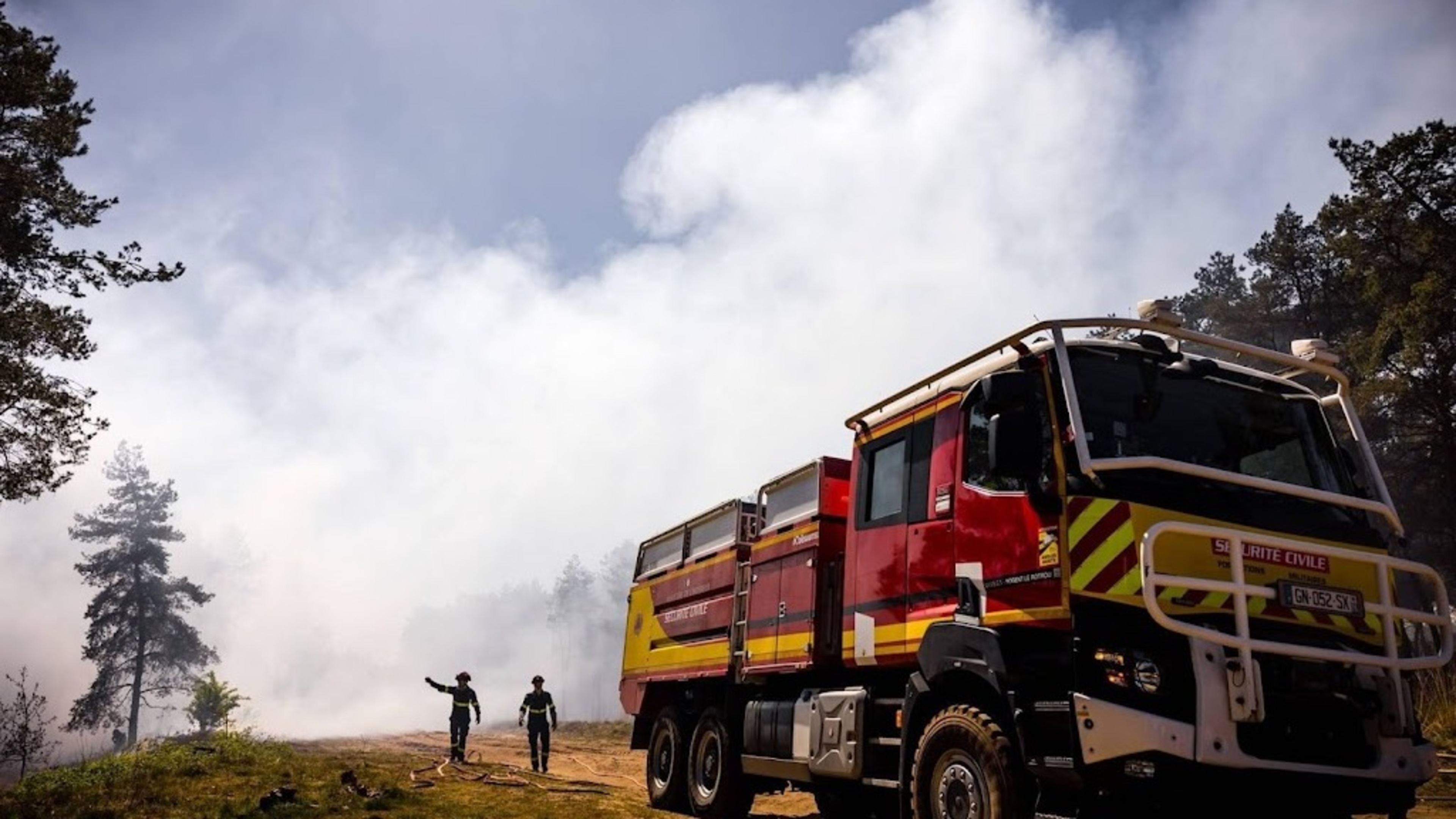 Deployment of French, German and Belgian firefighters no longer needed