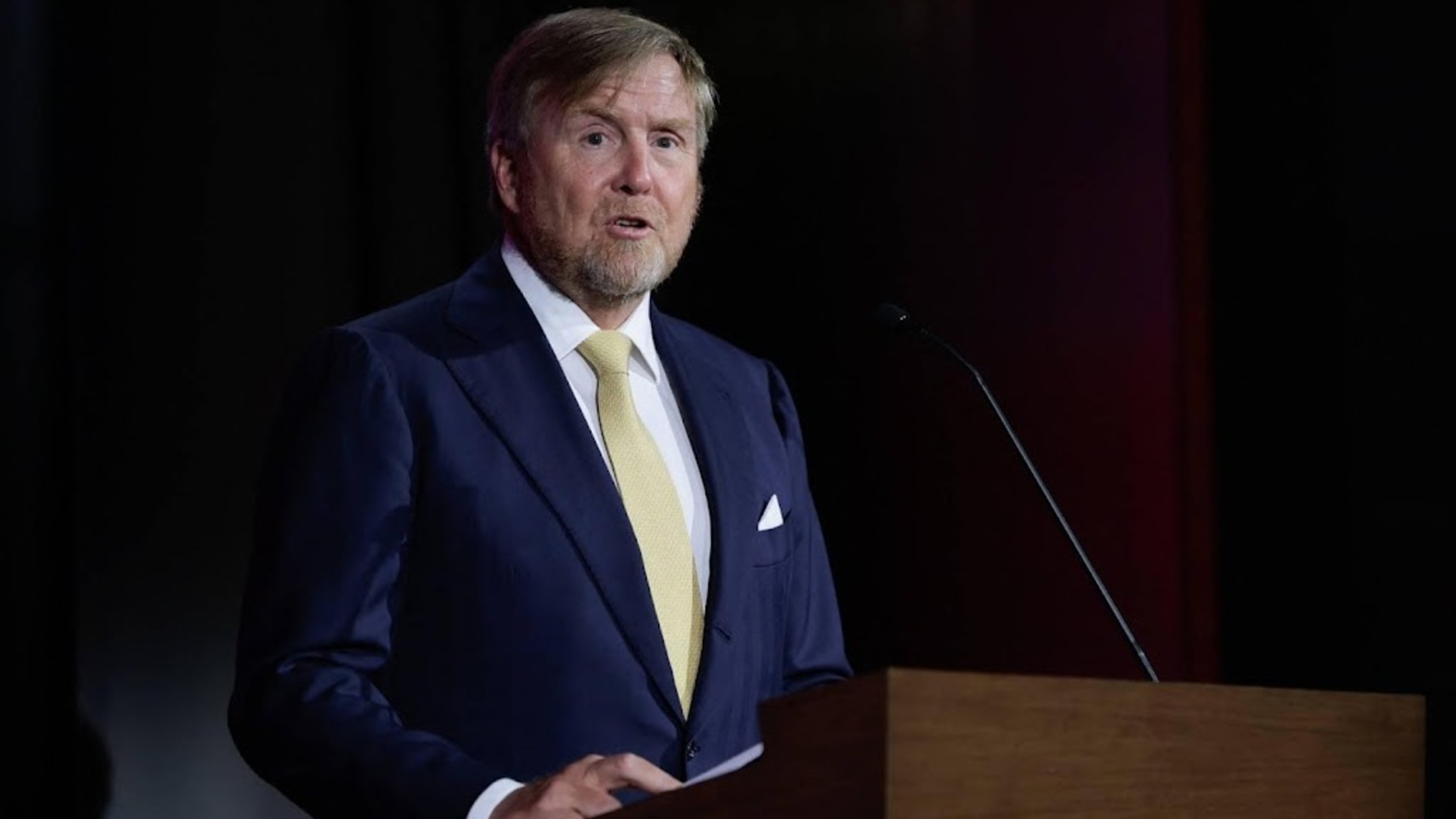 King emphasizes importance of strong democratic partners