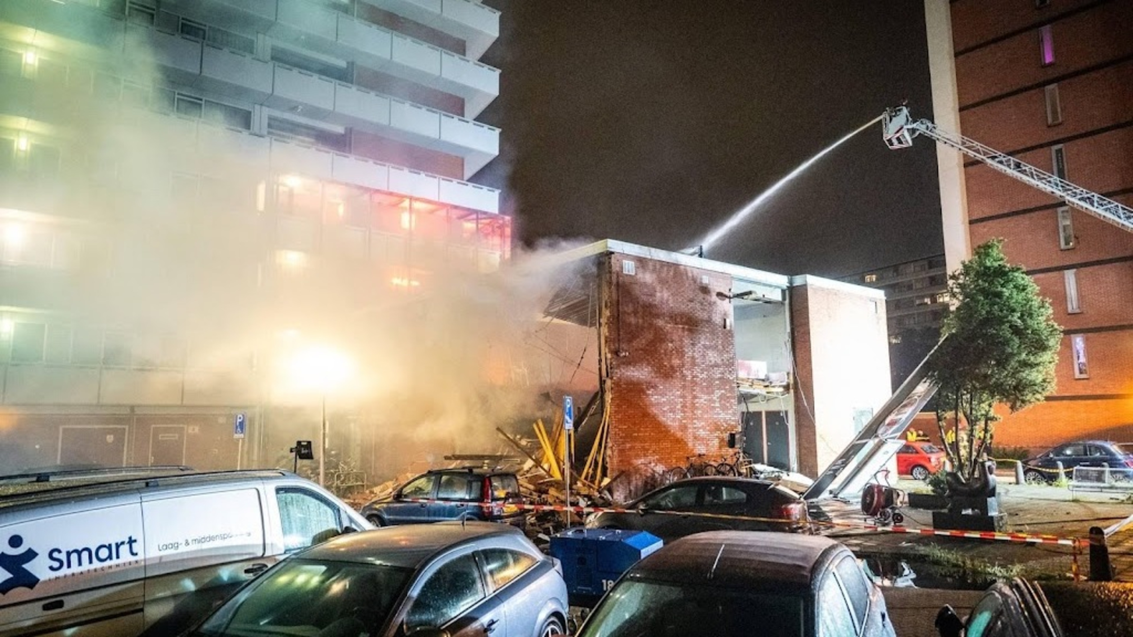 Gym owner where explosion occurred has security footage
