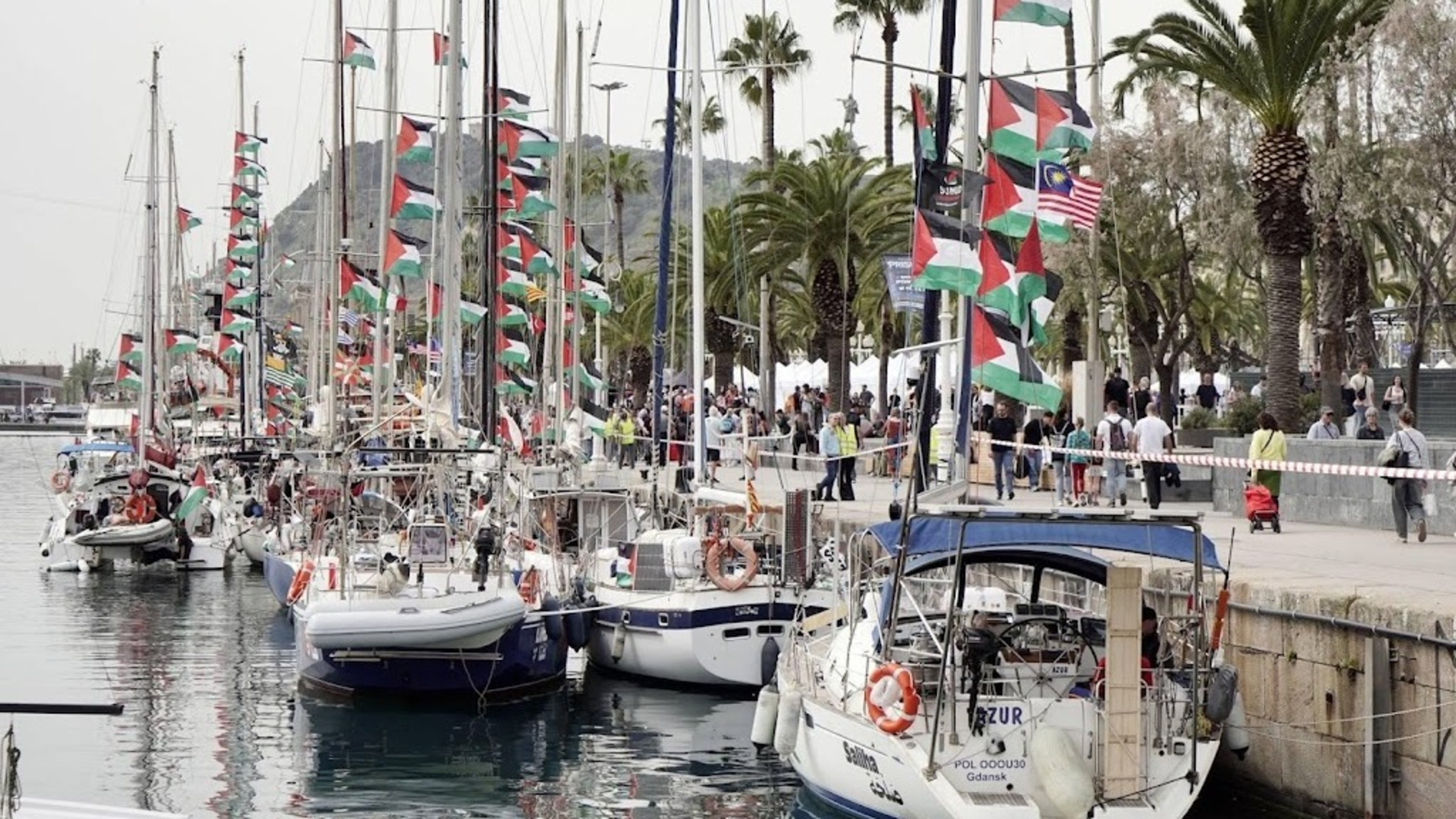 First five Dutch citizens set sail for Gaza on Sunday