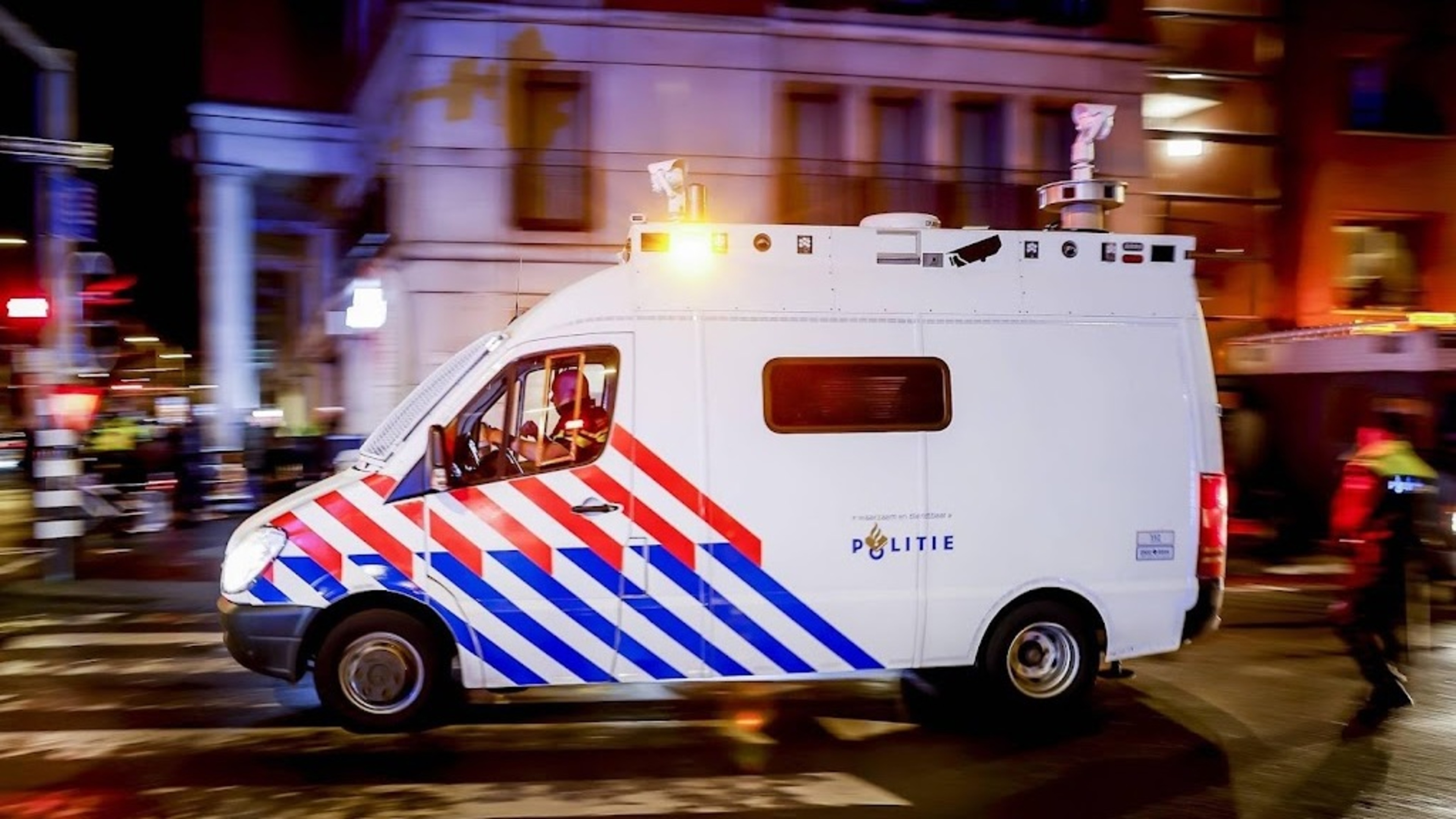 Police clear anti-asylum center protesters from Apeldoorn roundabout
