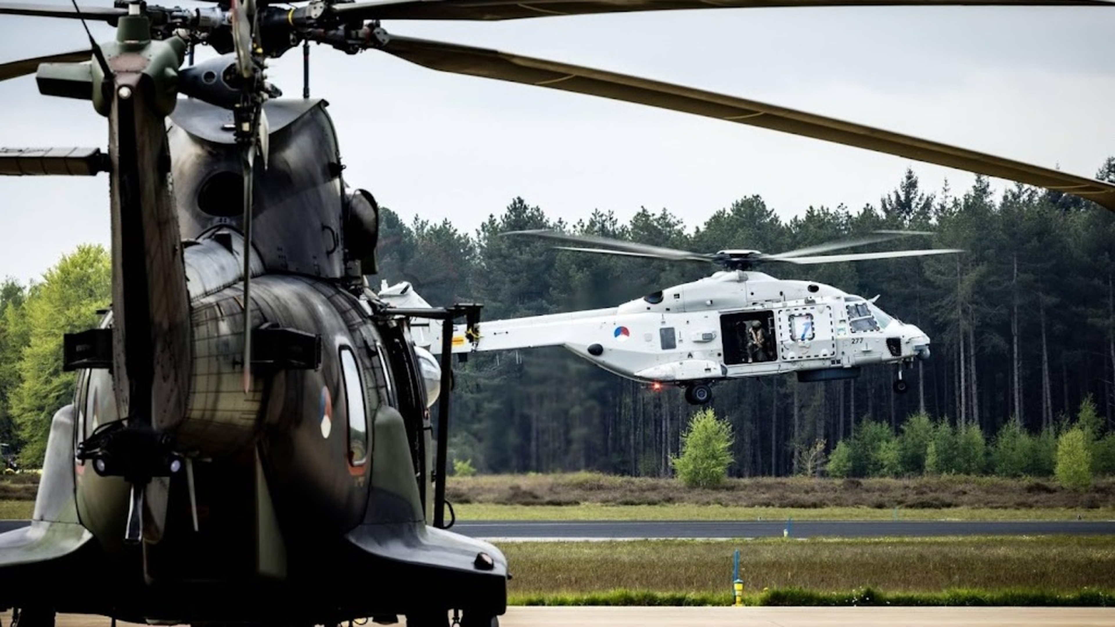 Part of Gilze-Rijen air base evacuated due to threat