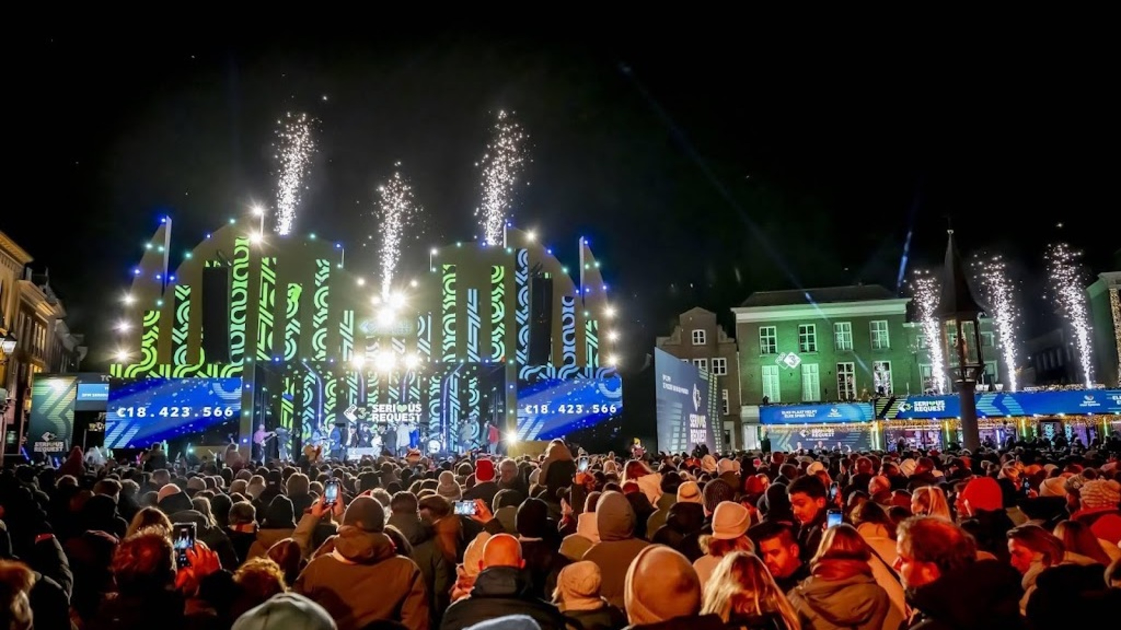 Final total for 3FM Serious Request over 18.8 million euros