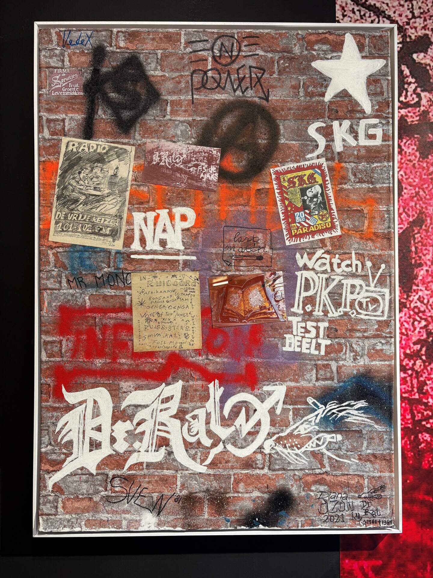 Expositie over vroege graffiti in Nederland in museum STRAAT: ’Laten ...
