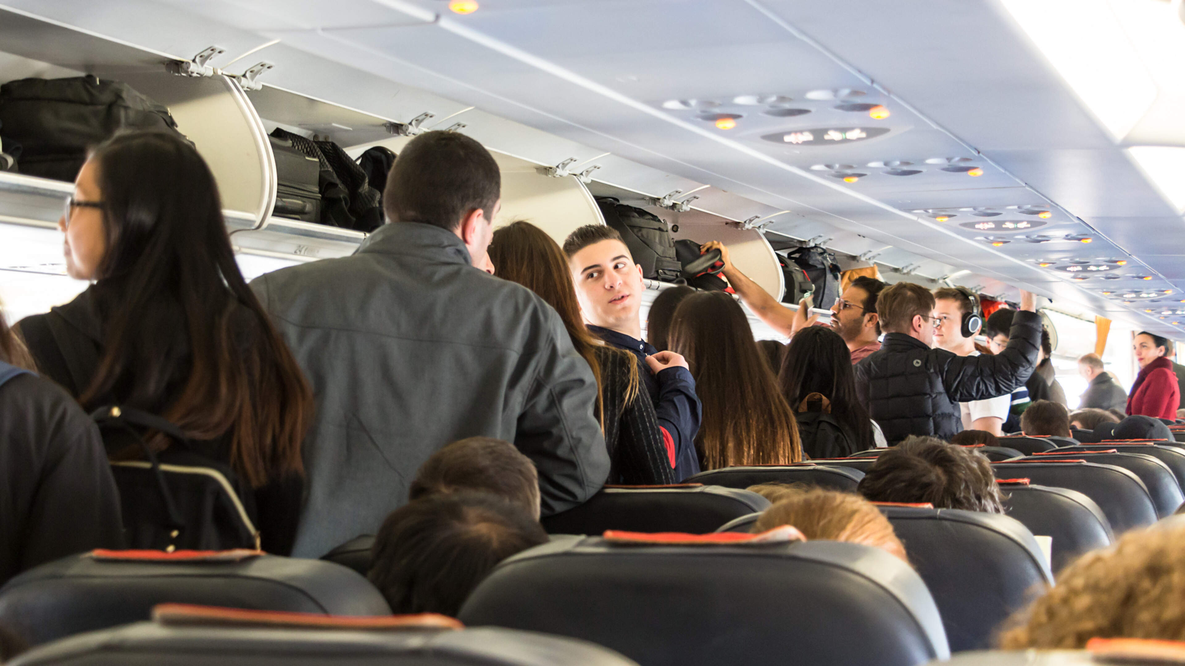 Rick gives up plane seat for elderly lady and ends up in overbooked Dublin