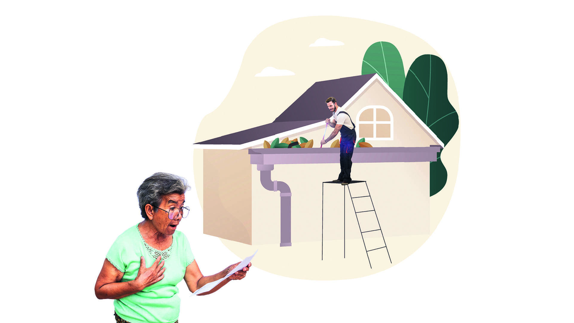 Veel mensen hebben geen geld achter de hand voor spoedreparatie aan hun ...