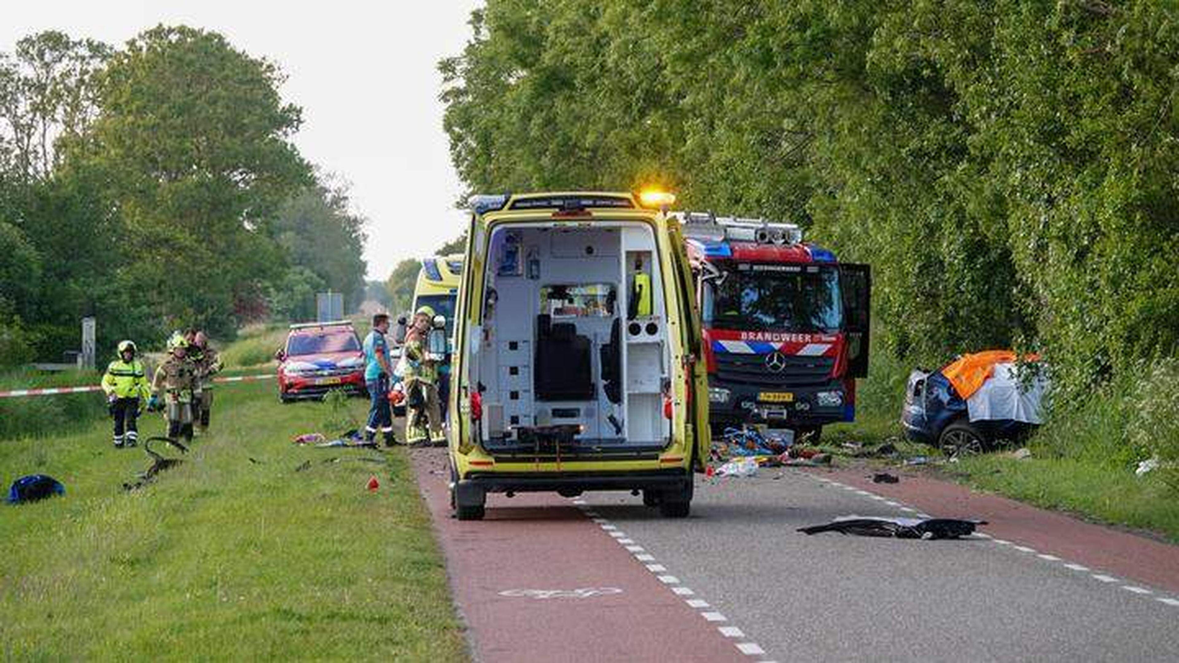 112-nieuws: Vrouw (18) overleden bij ernstig ongeval met meerdere gewonden in Wieringerwerf, persoon