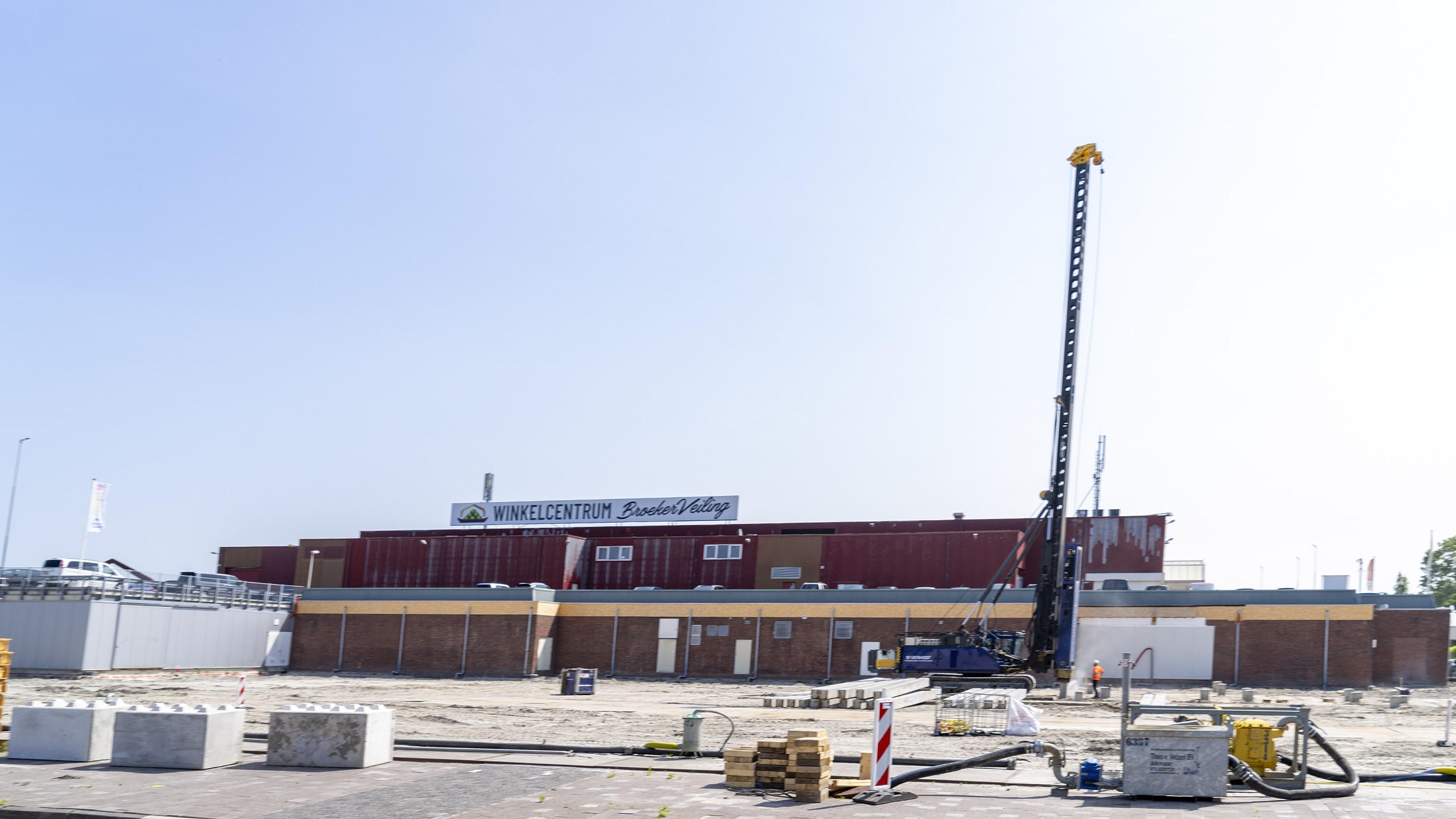 Albert Heijn komt als derde supermarkt in winkelcentrum Broekerveiling in Broek op Langedijk