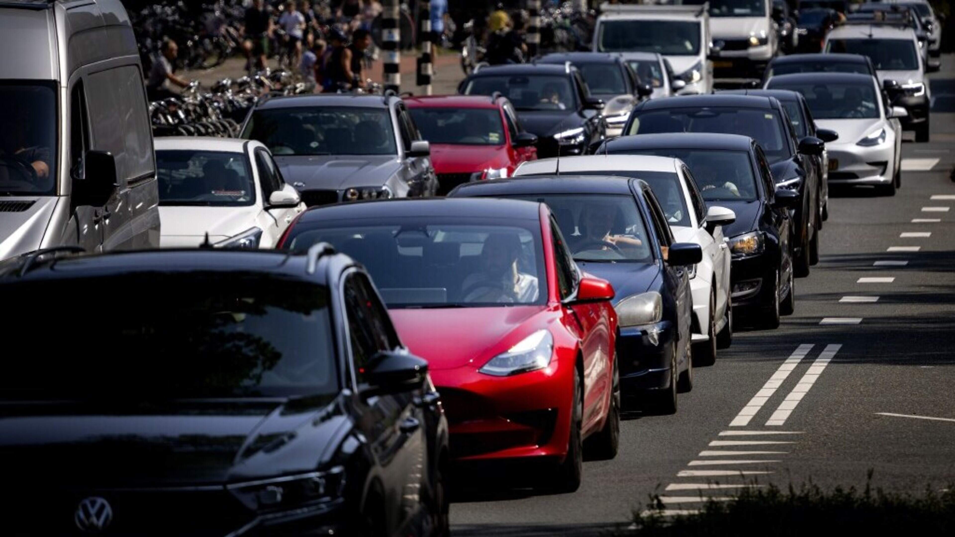 Very busy evening rush hour due to Pentecost weekend, reports ANWB