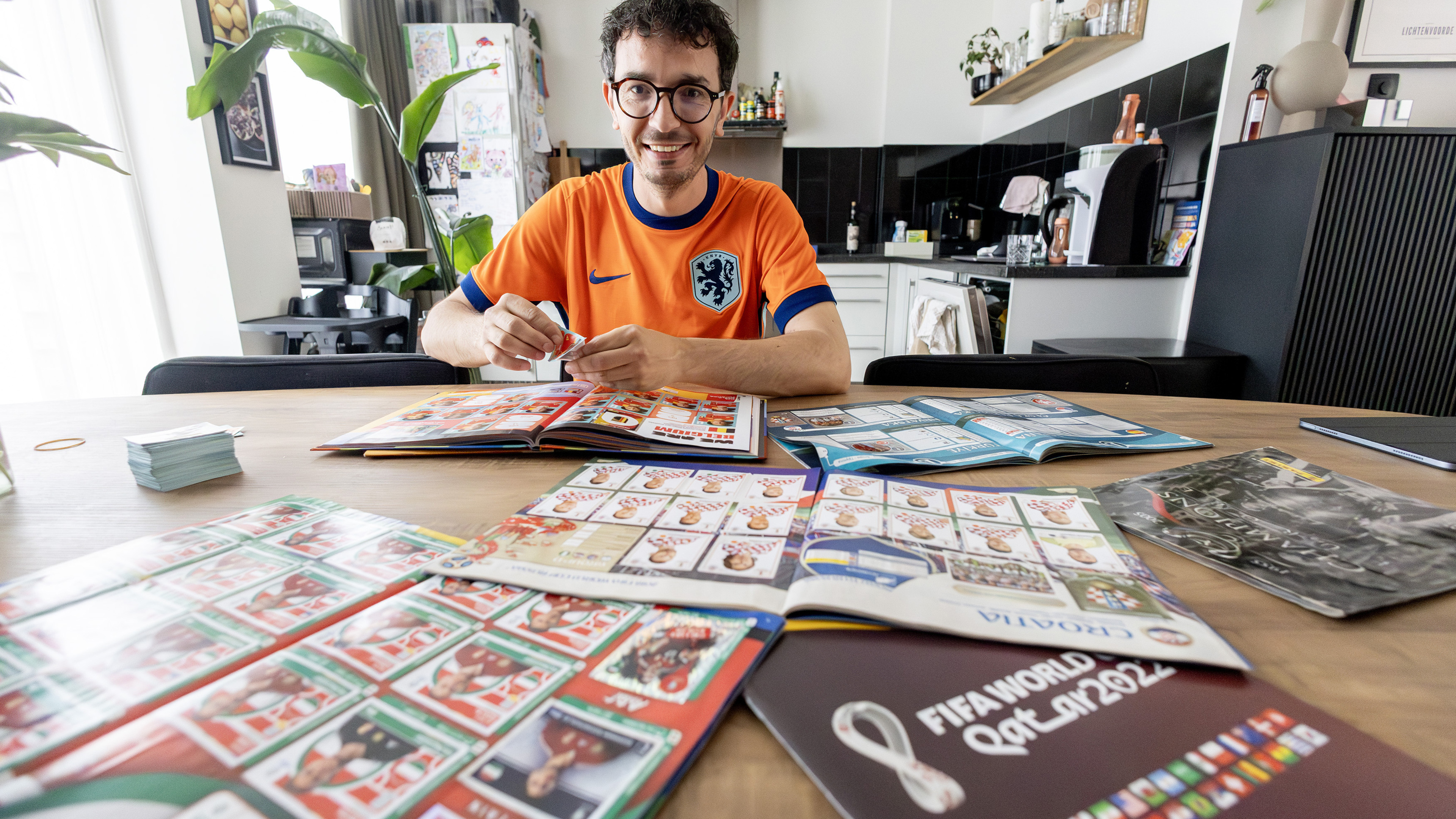 The biggest World Cup ever also means a more expensive Panini album: ‘The only difficulty is identifying the missing ones out of 960 cards’