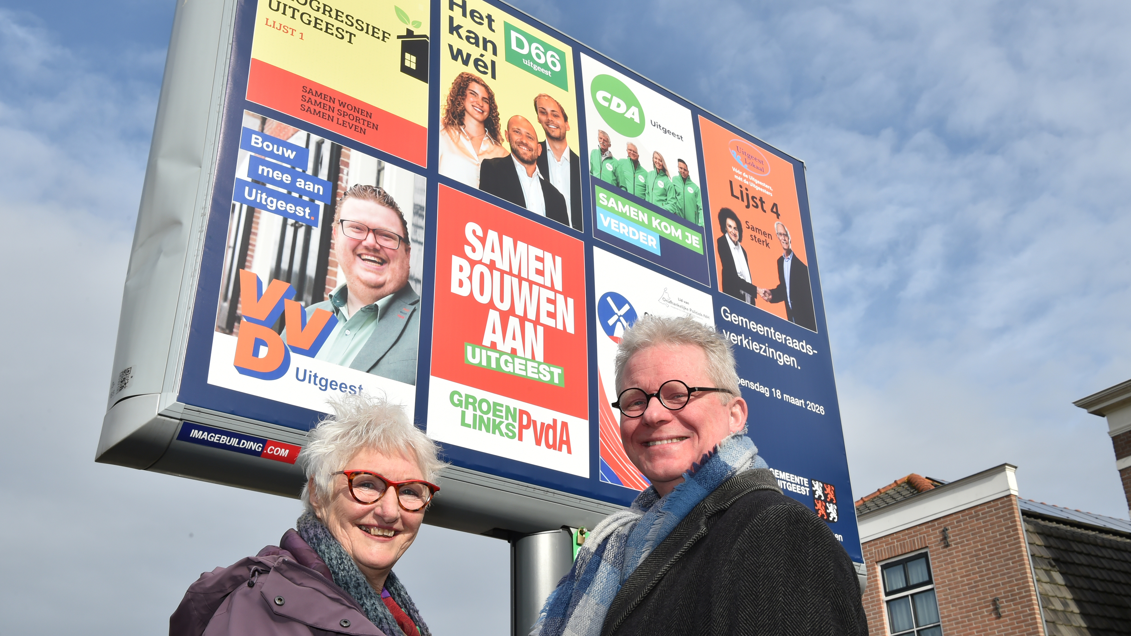 Anneke Terra and Sander Visser blend political colors: 'But Uitgeest remains Uitgeest. The residents make the village'