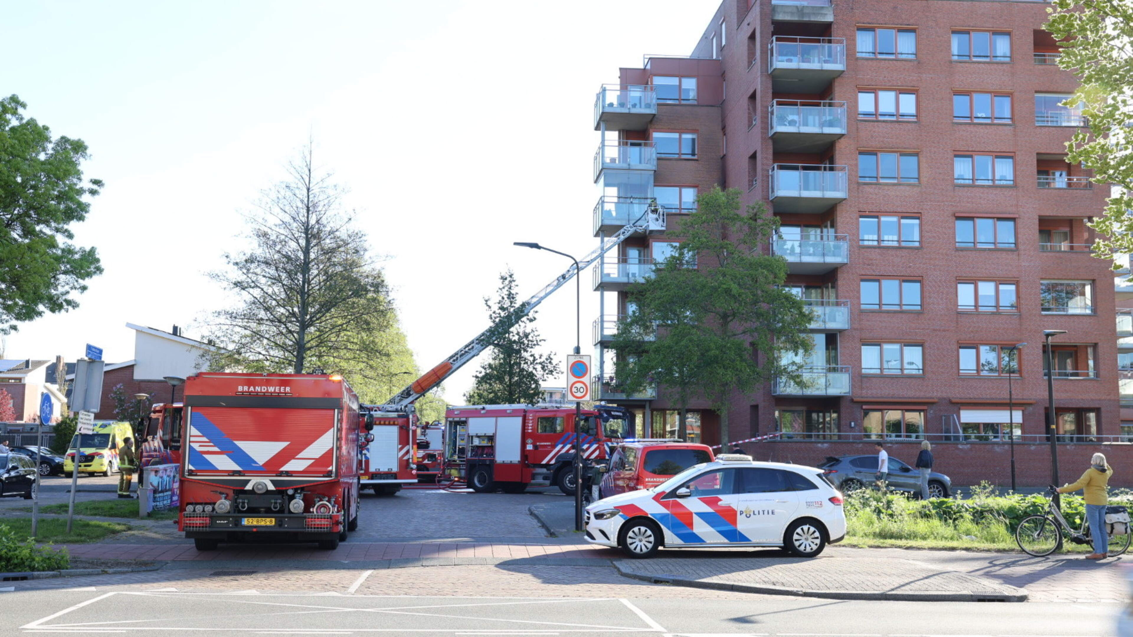 Fire in Beverwijk apartment building