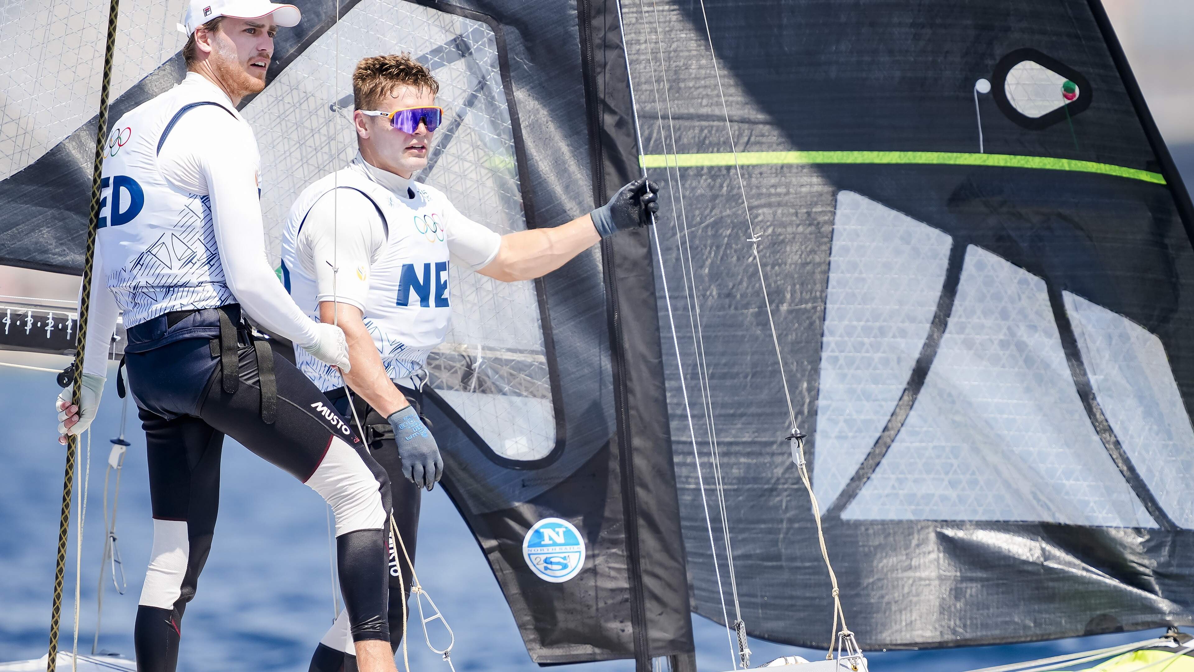 Bronze for sailors Lambriex, Van Aanholt and Van de Werken at World Championships