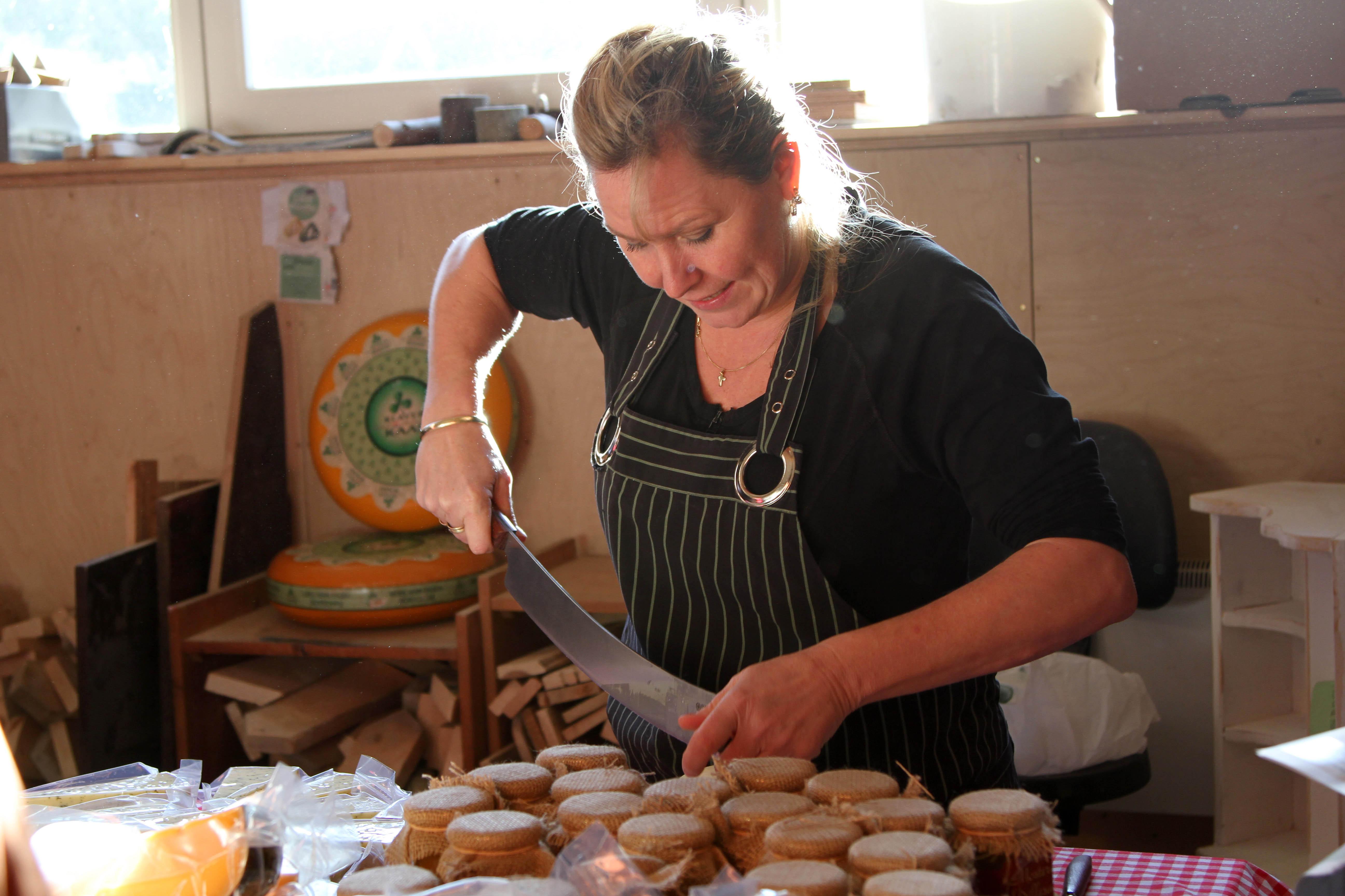 Informatie over regionale producten in Rundveemuseum Aartswoud