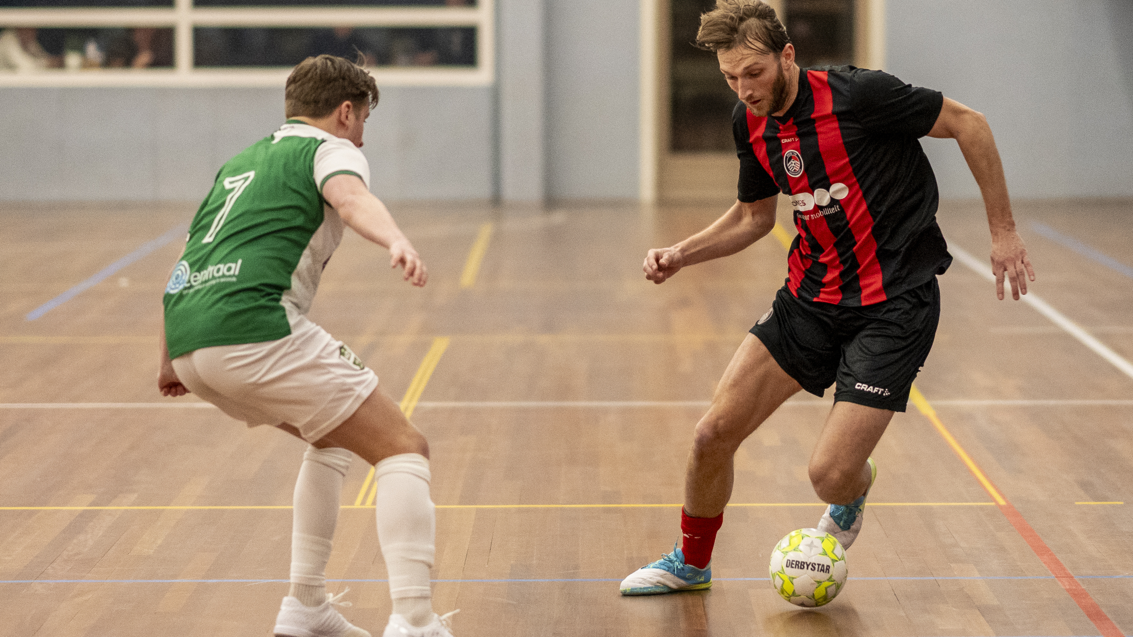 Opschudding in de zaal; Vios wint van HZV en doet nog volop mee om de titel. Maar wil die ploeg dat 