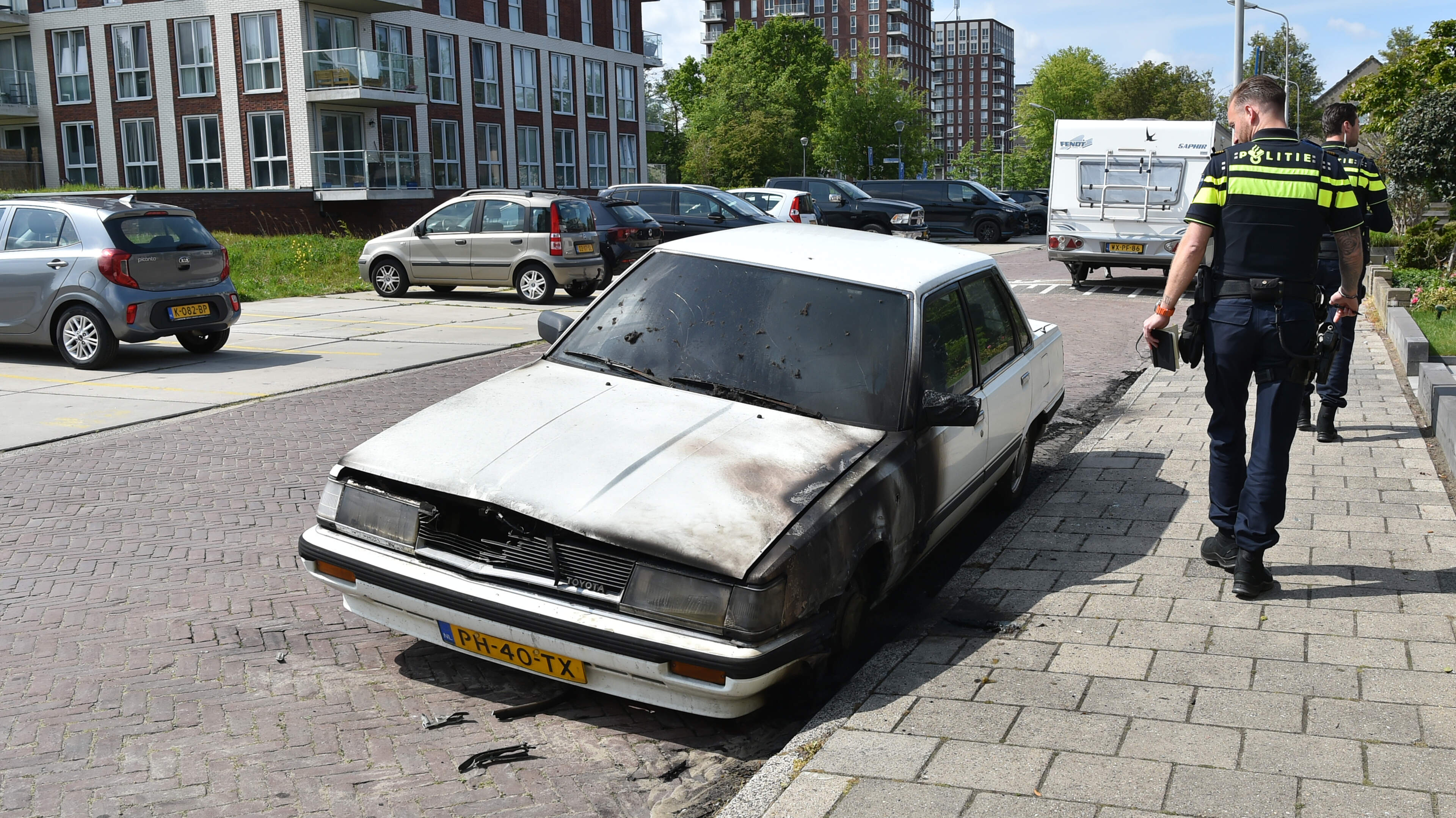 Another of Chantal's cars set on fire: Rare classic destroyed, reward offered for lead