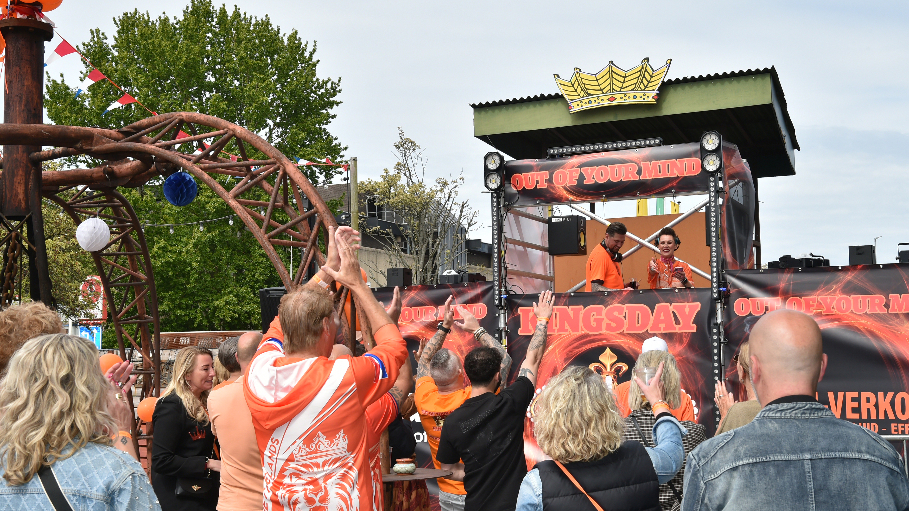 How King's Day turned Bakkum, Beverwijk, Heemskerk and Uitgeest orange