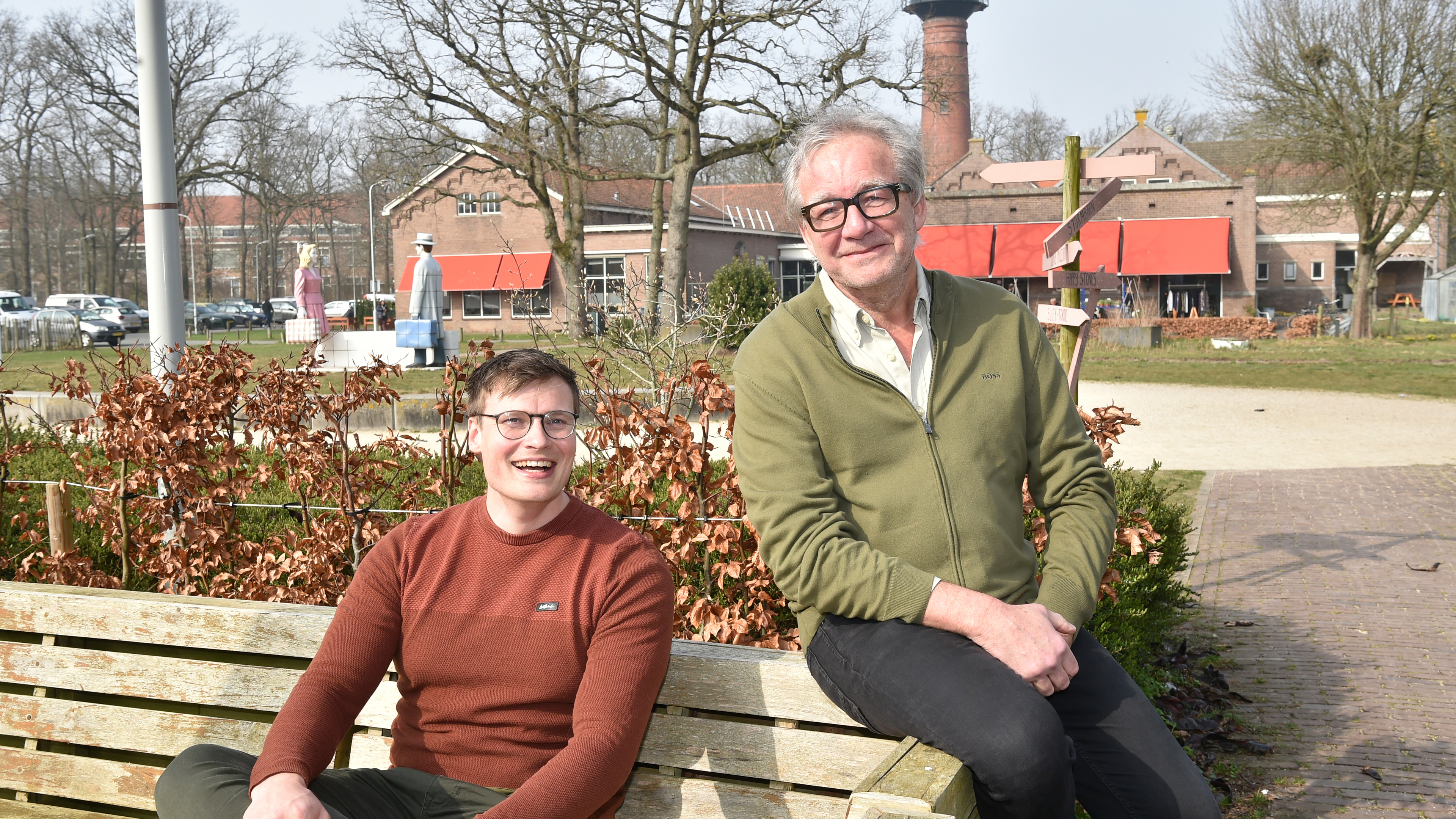 Veteran and young blood side by side at De VrijeLijst in Castricum. Will Sibren be the new Ron de Haan?