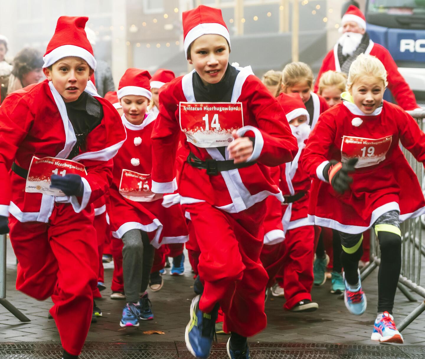 Schlager mit Heino, kerstconcerten, rennende kerstmannen, volop ...