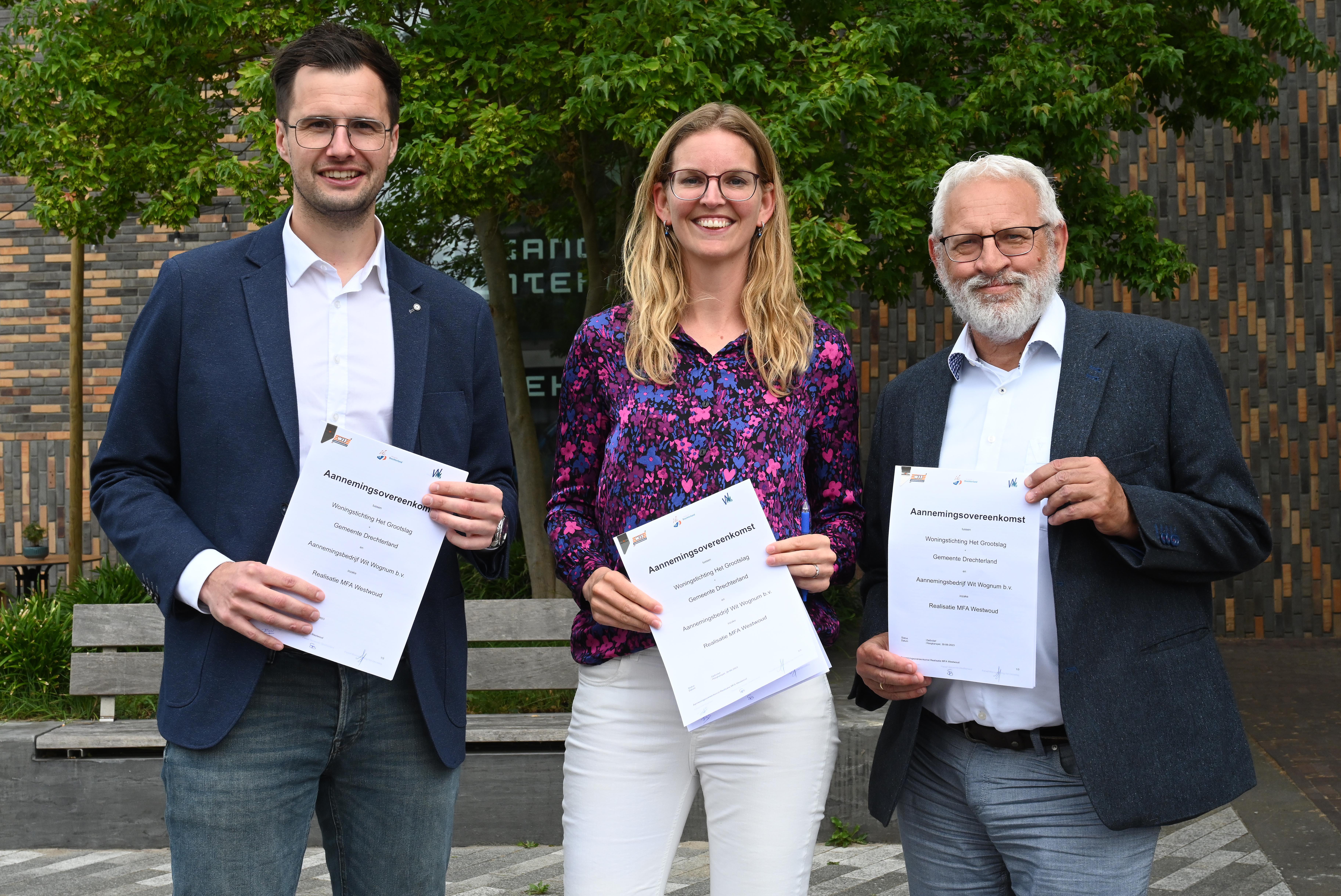 Bouw van de Multifunctionele Accommodatie in Westwoud kan starten. ’Dorp is eraan toe’