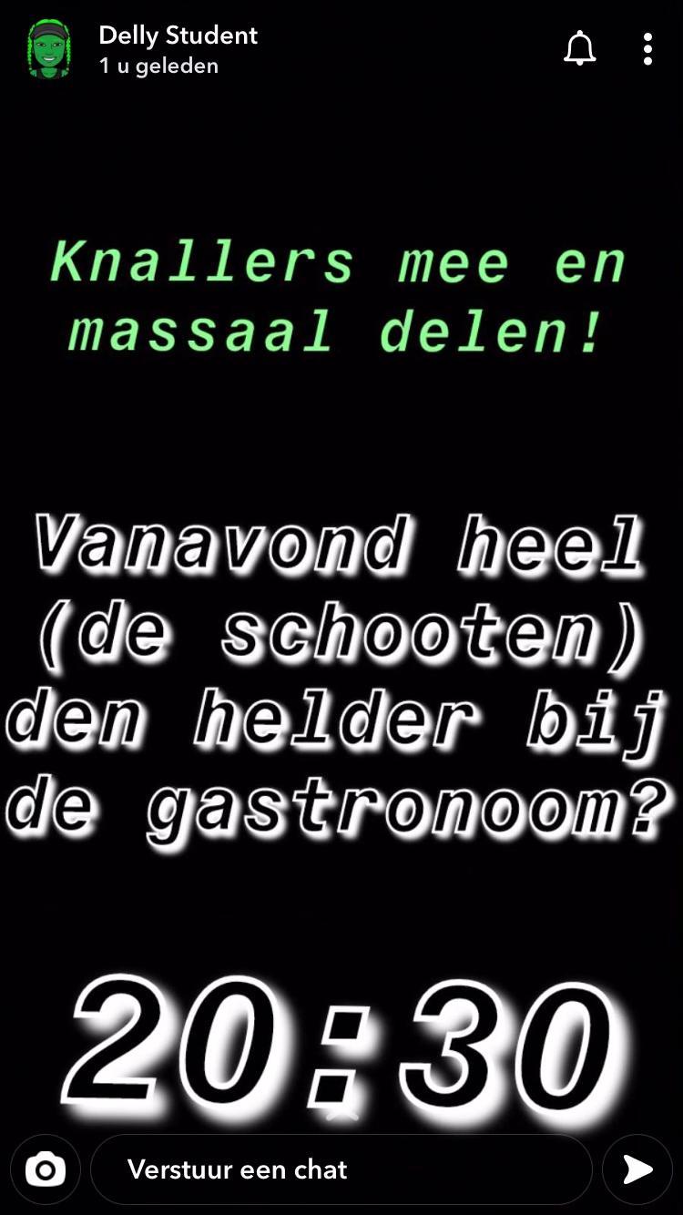 Jeugd Den Helder gooit met zwaar vuurwerk naar snackbar in De Schooten; na oproep op sociale media