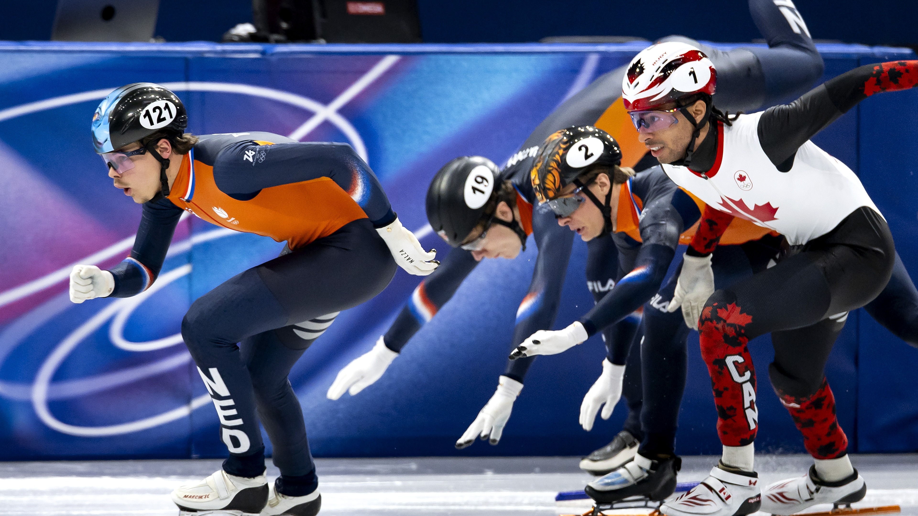 TV goes black during skating final: wouldn't you lose it?