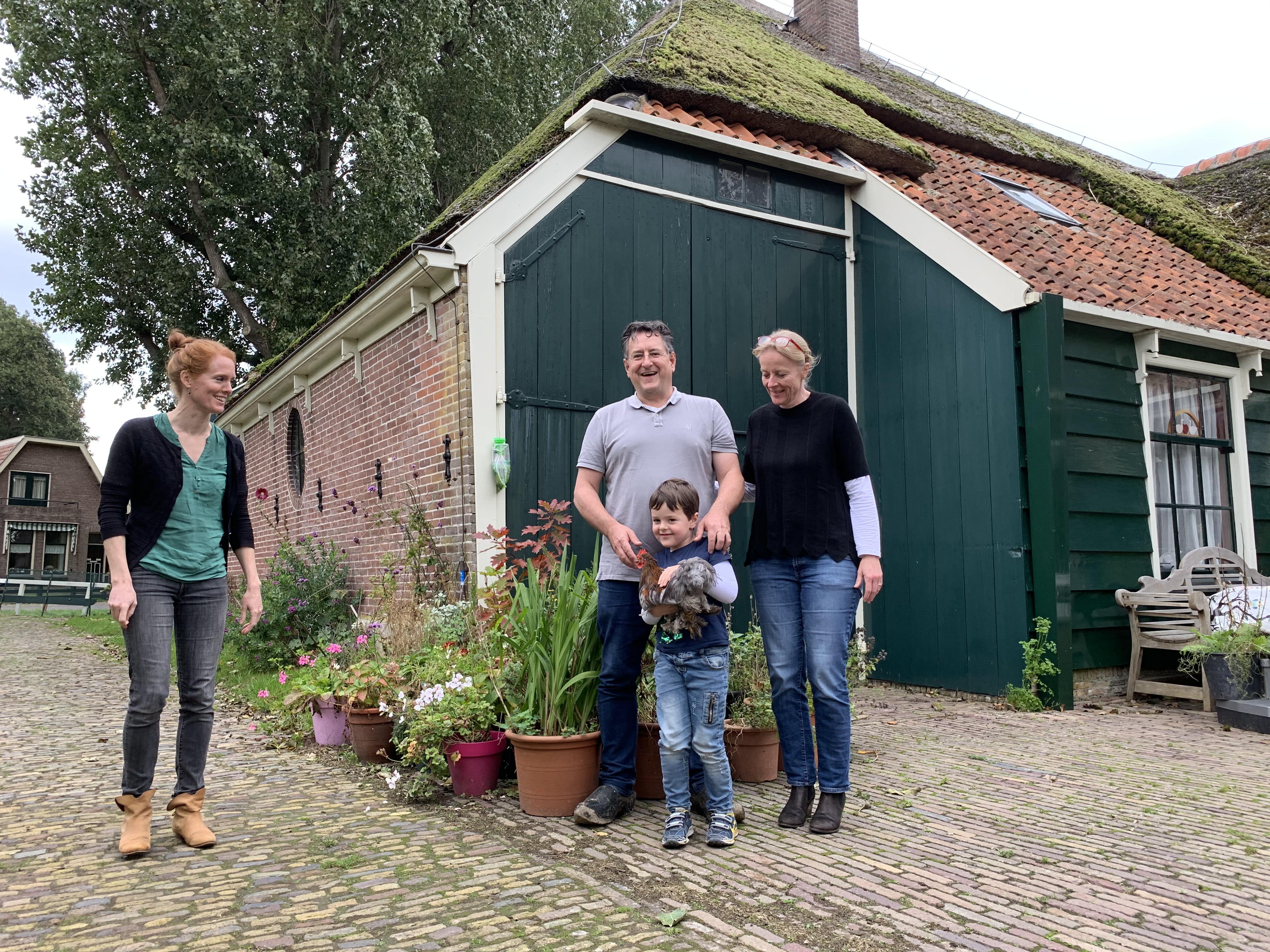 Het oudste vierkant van een stolp is van eiken en staat in Twisk