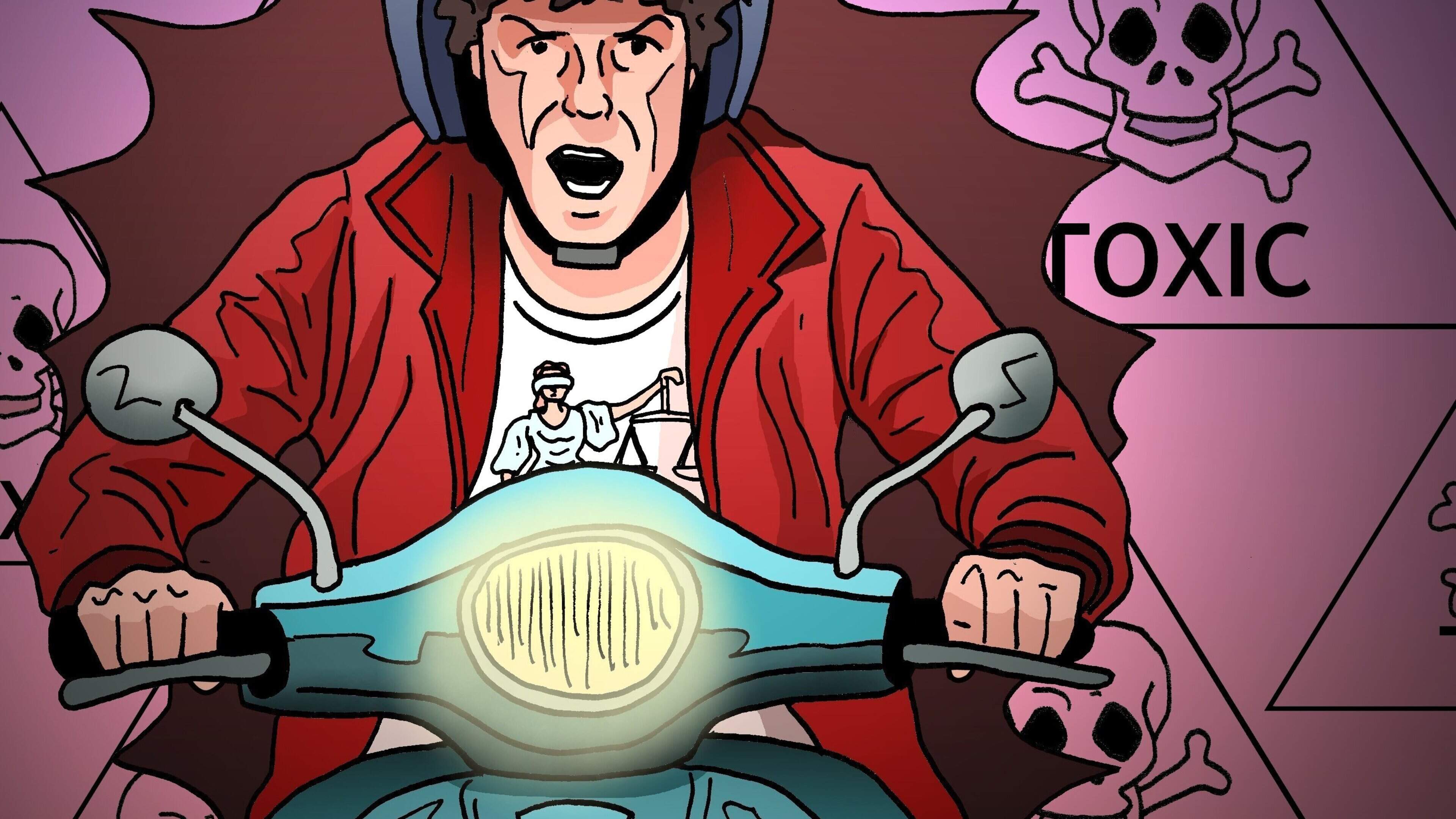 Man (25) flees 'toxic' relationship on scooter, gets 60 hours community service for driving without license