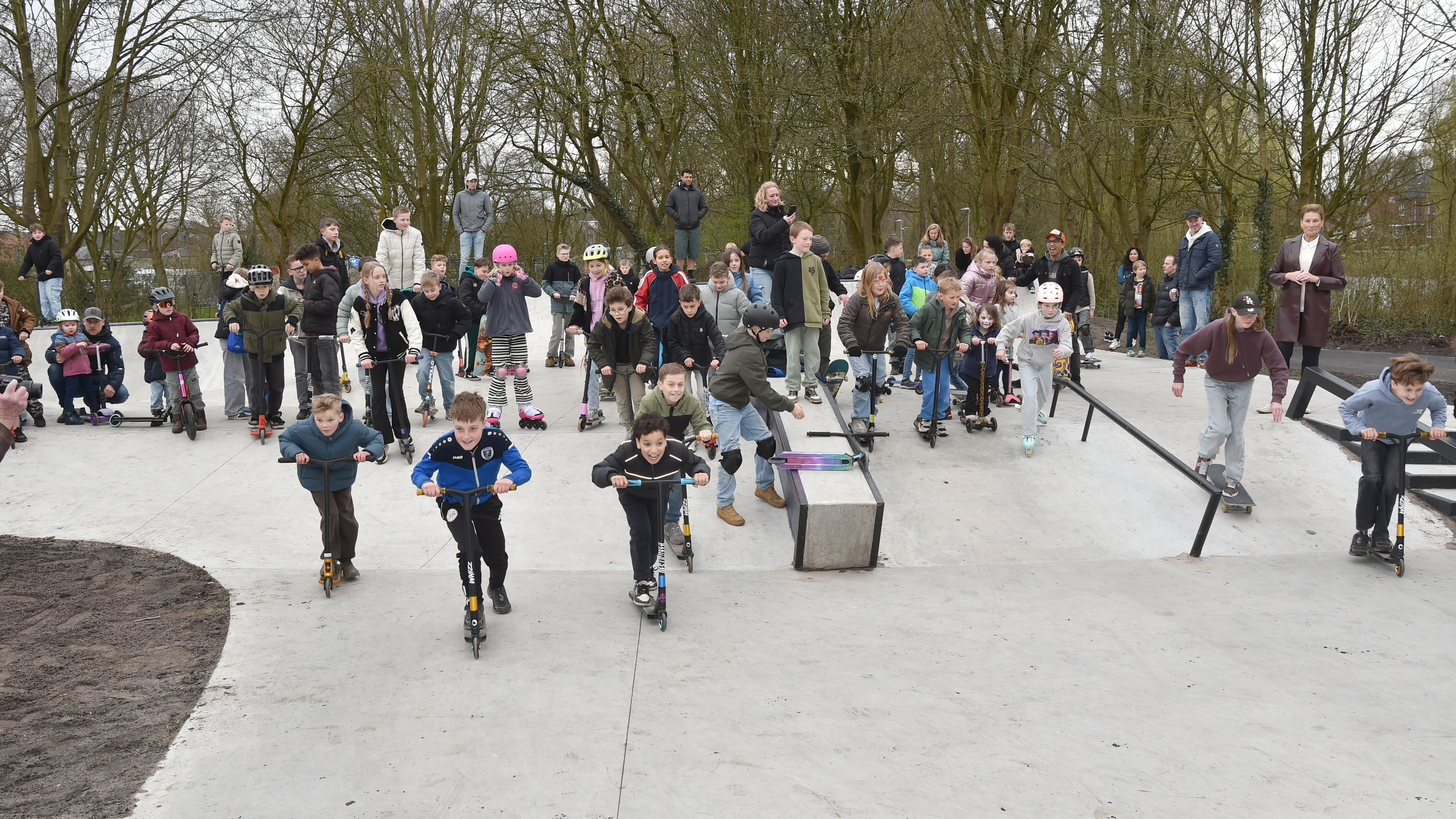 What makes the new Heemskerk skate park so special? Designers collaborated with local skaters