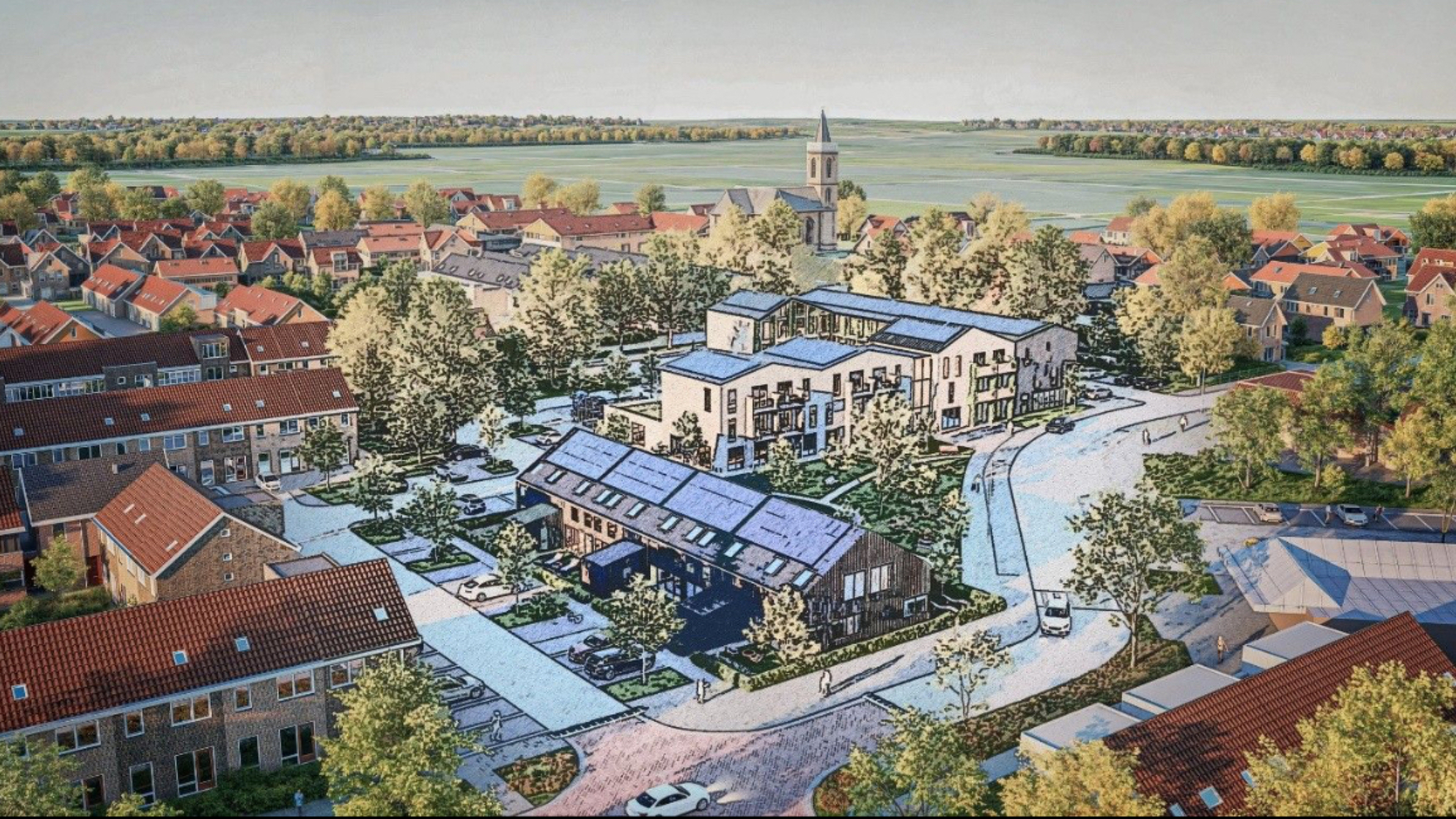 Veertig appartementen en woningen in plan Huisartsen Onder Een Dak in De Goorn