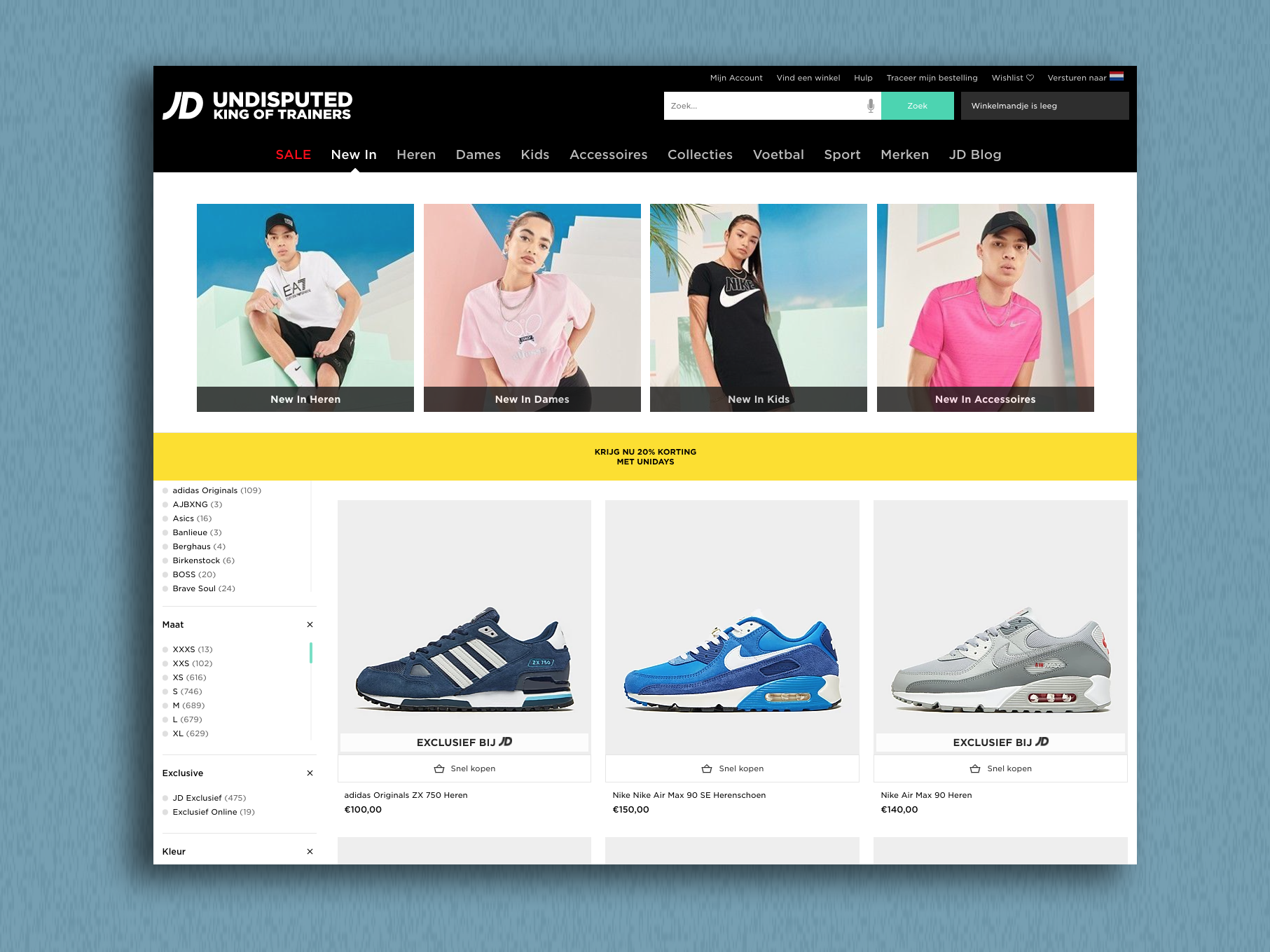 JD Sports gaat klanten van de webwinkel beter informeren op aandringen