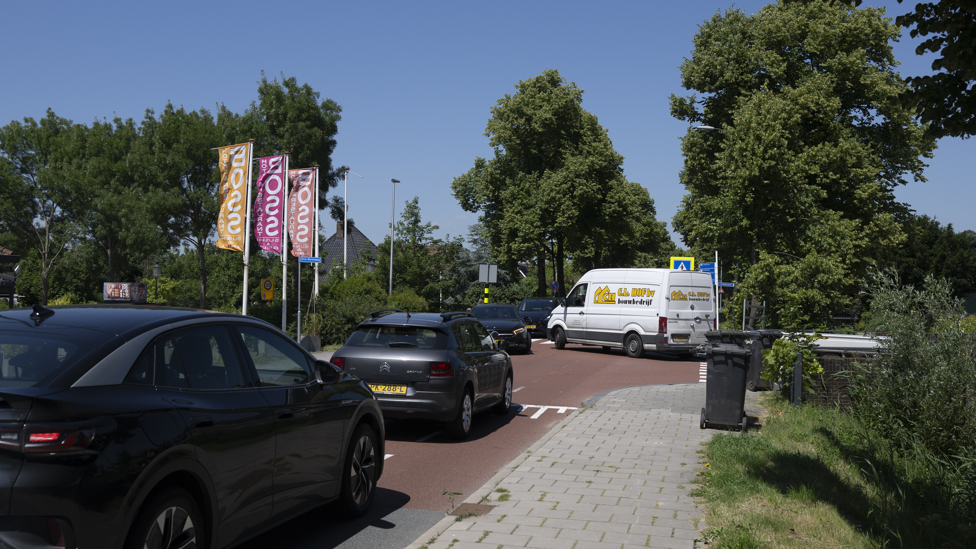 Knipperlichten langs Purmerenderweg in Zuidoostbeemster en extra controles op sluipverkeer