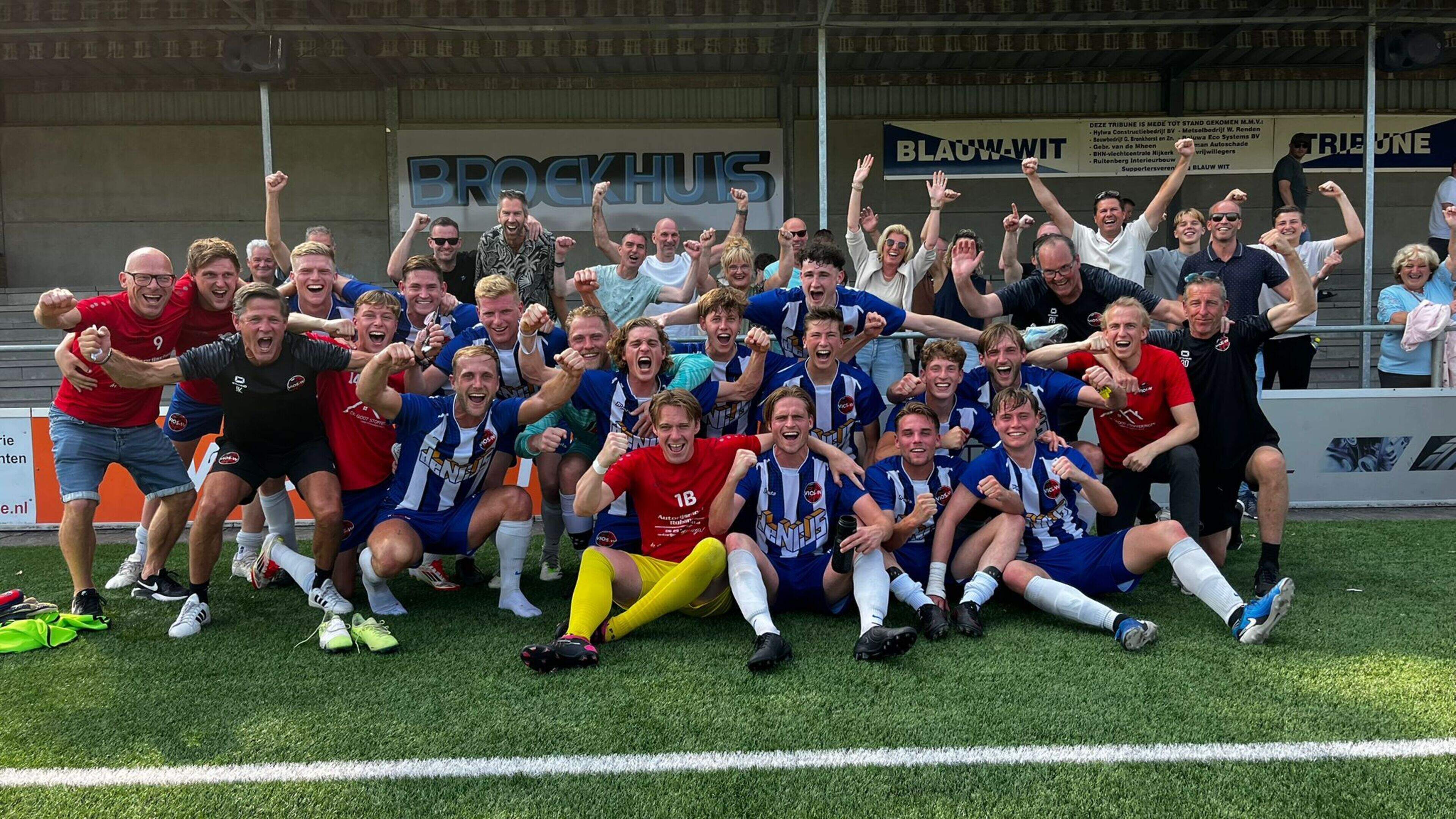 Vios haalt de trekker op bezoek bij Putten wel over. De ploeg uit Warmenhuizen plaatst zich voor de 