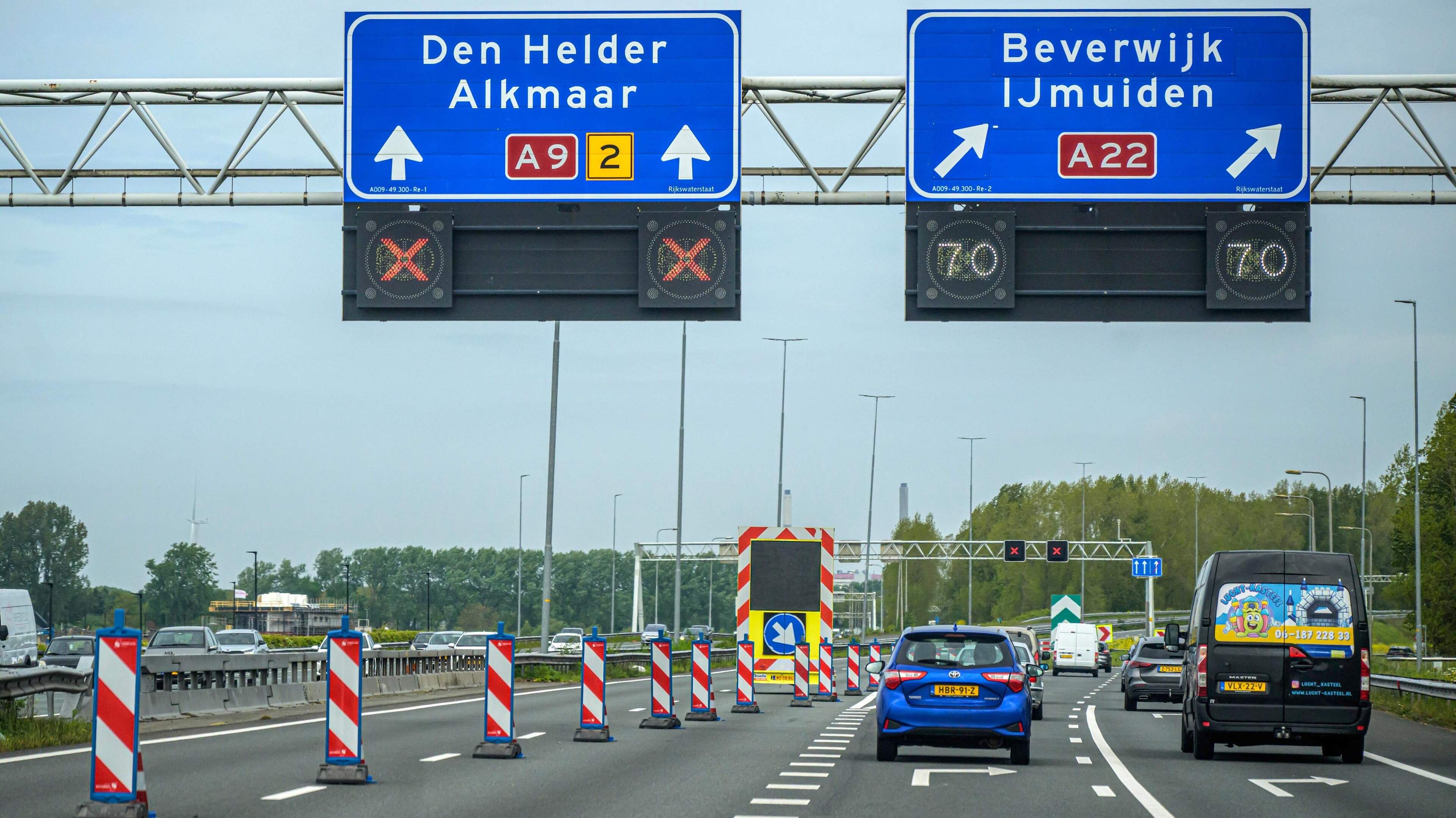Rijkswaterstaat: Traffic in IJmond flowed well during Wijkertunnel closure, aside from incidents