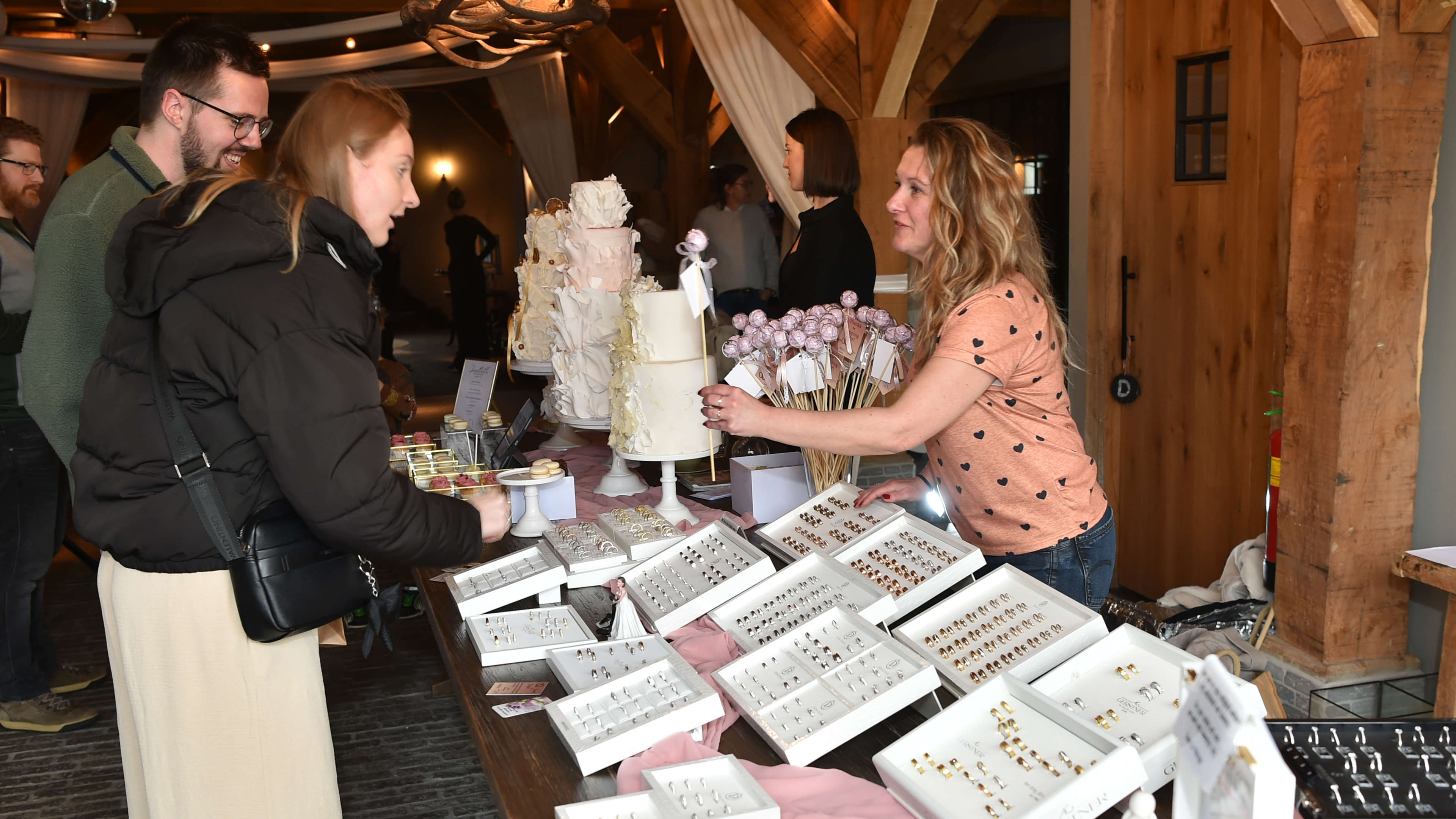 'I've reeled Willeke in.' Rings, cake and a special venue. Everything for the perfect day at the Ruiterhuys Bridal Fair