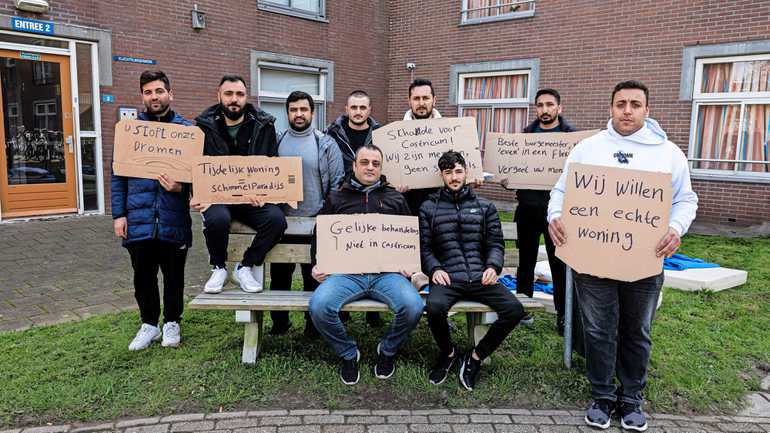 Irritatie om groep van 32 asielzoekers die woning in Castricum weigert