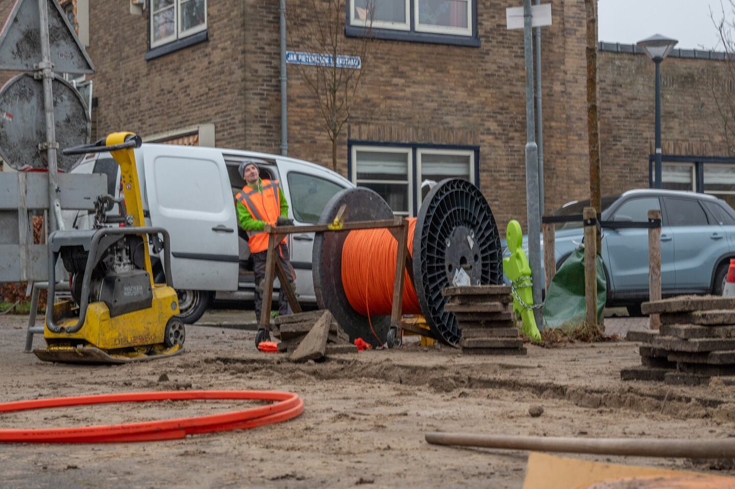 Glasvezelaanleg in Hoorn mega-operatie, maal twee | Noordhollands Dagblad